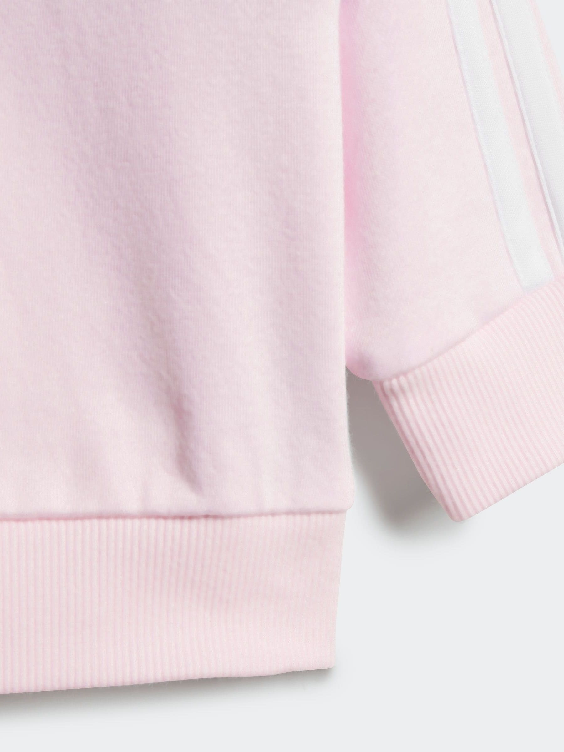 adidas Pink Essentials Tiberio 3 Stripe Tracksuit