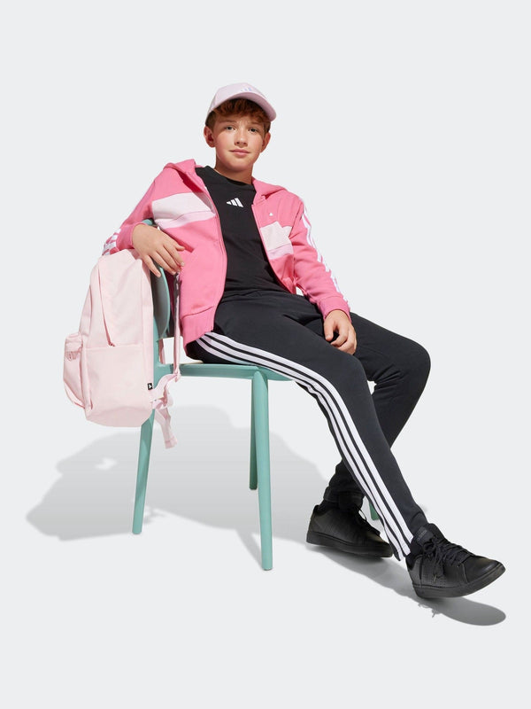 adidas Pink Essentials Tiberio 3 Stripe Tracksuit