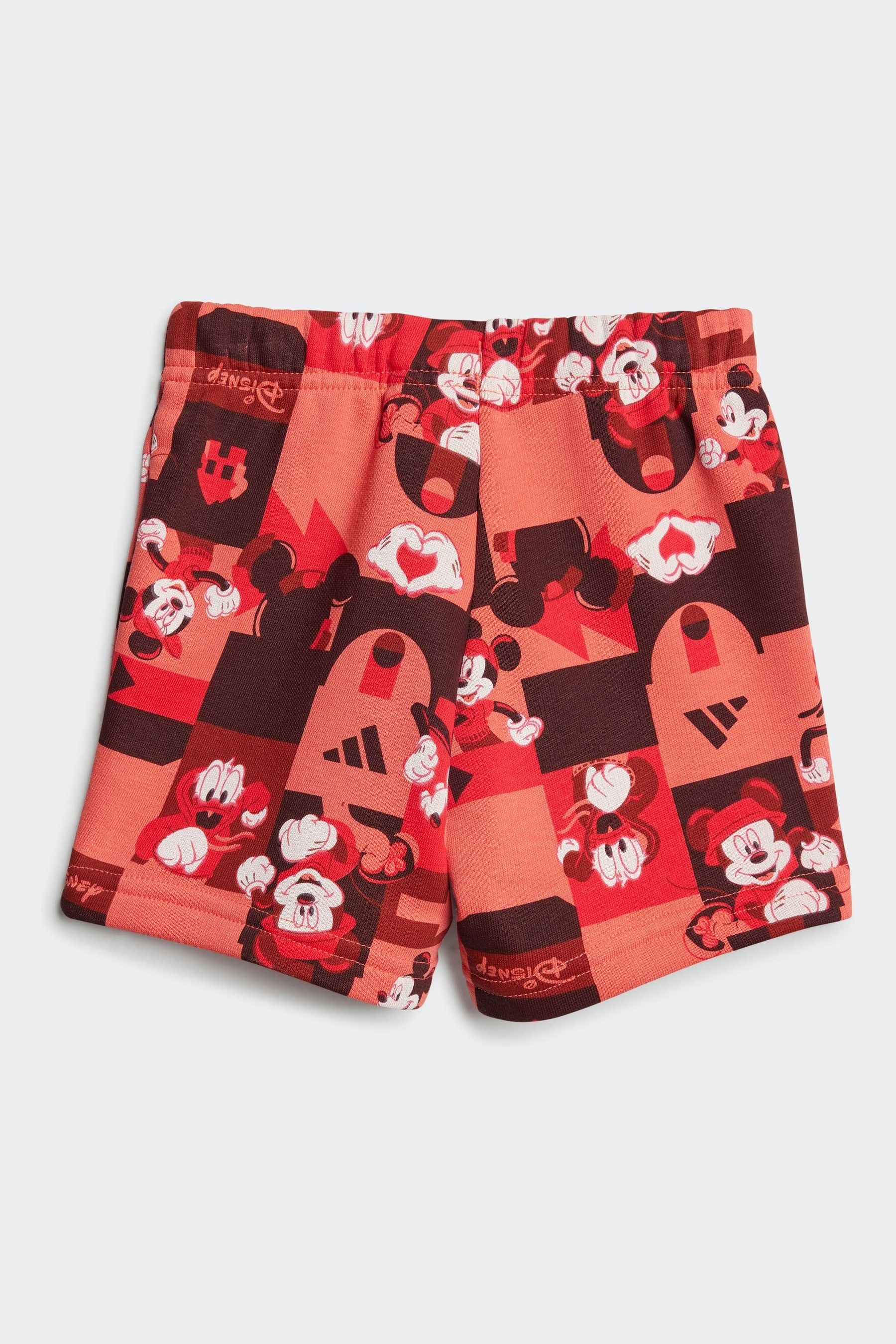 adidas White Disney Mickey Mouse Short and T-Shirt Set