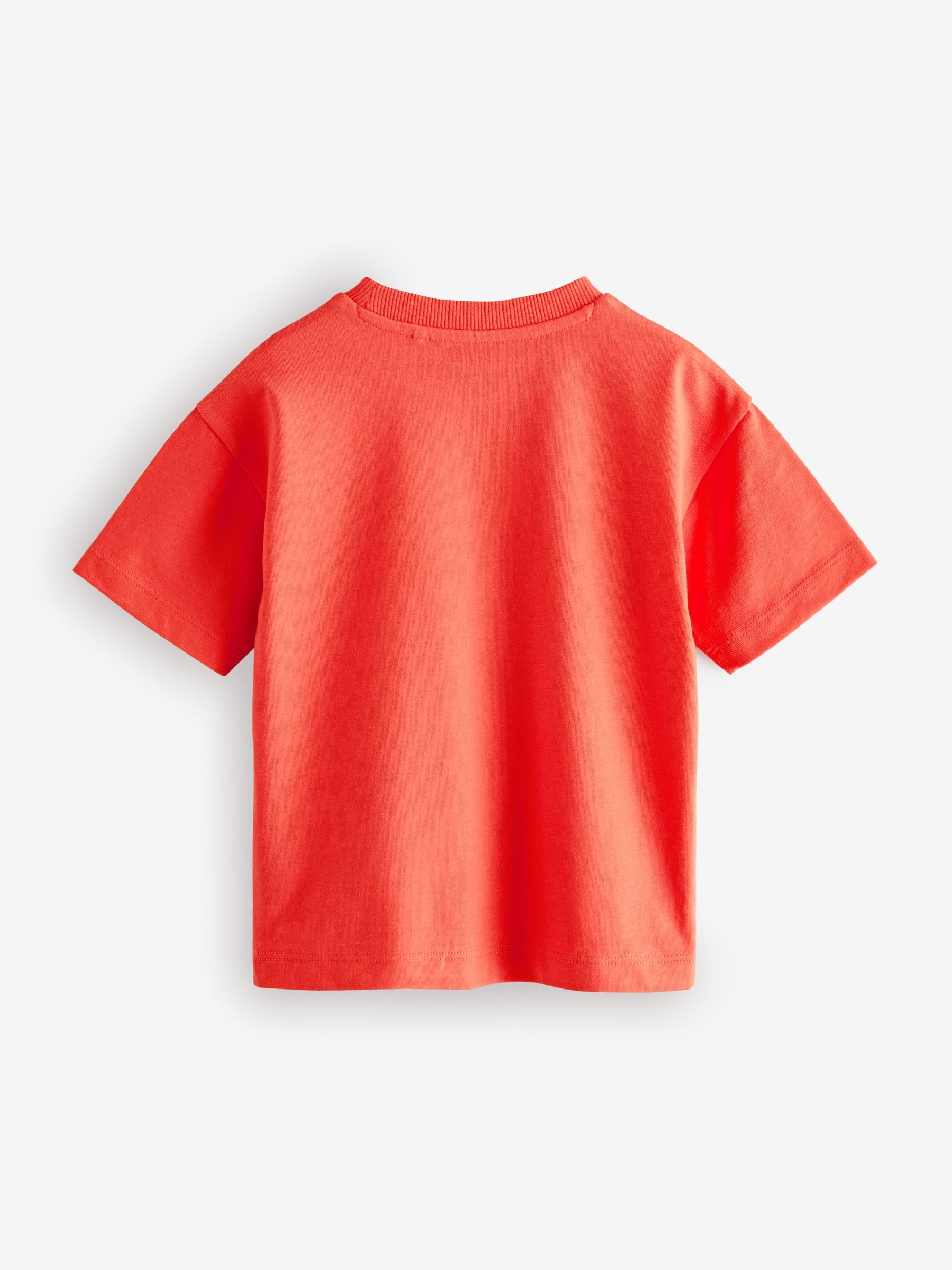 Red Crab Simple 100% Cotton Short Sleeve T-Shirt (3mths-7yrs)