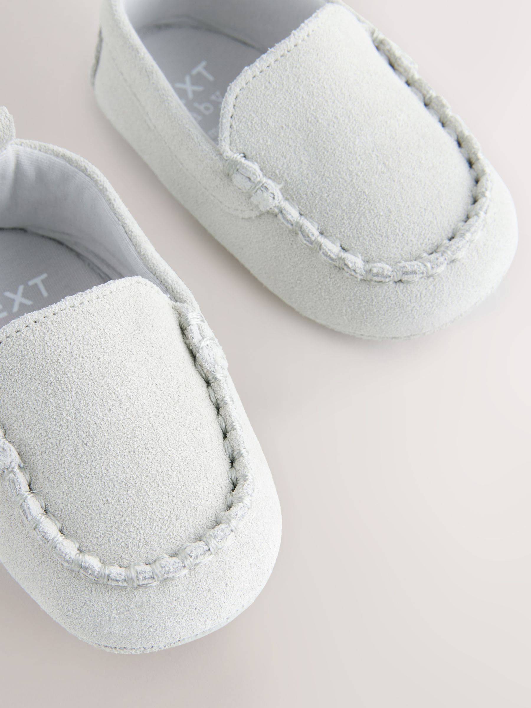 Grey Baby Suede Shoes (0-24mths)