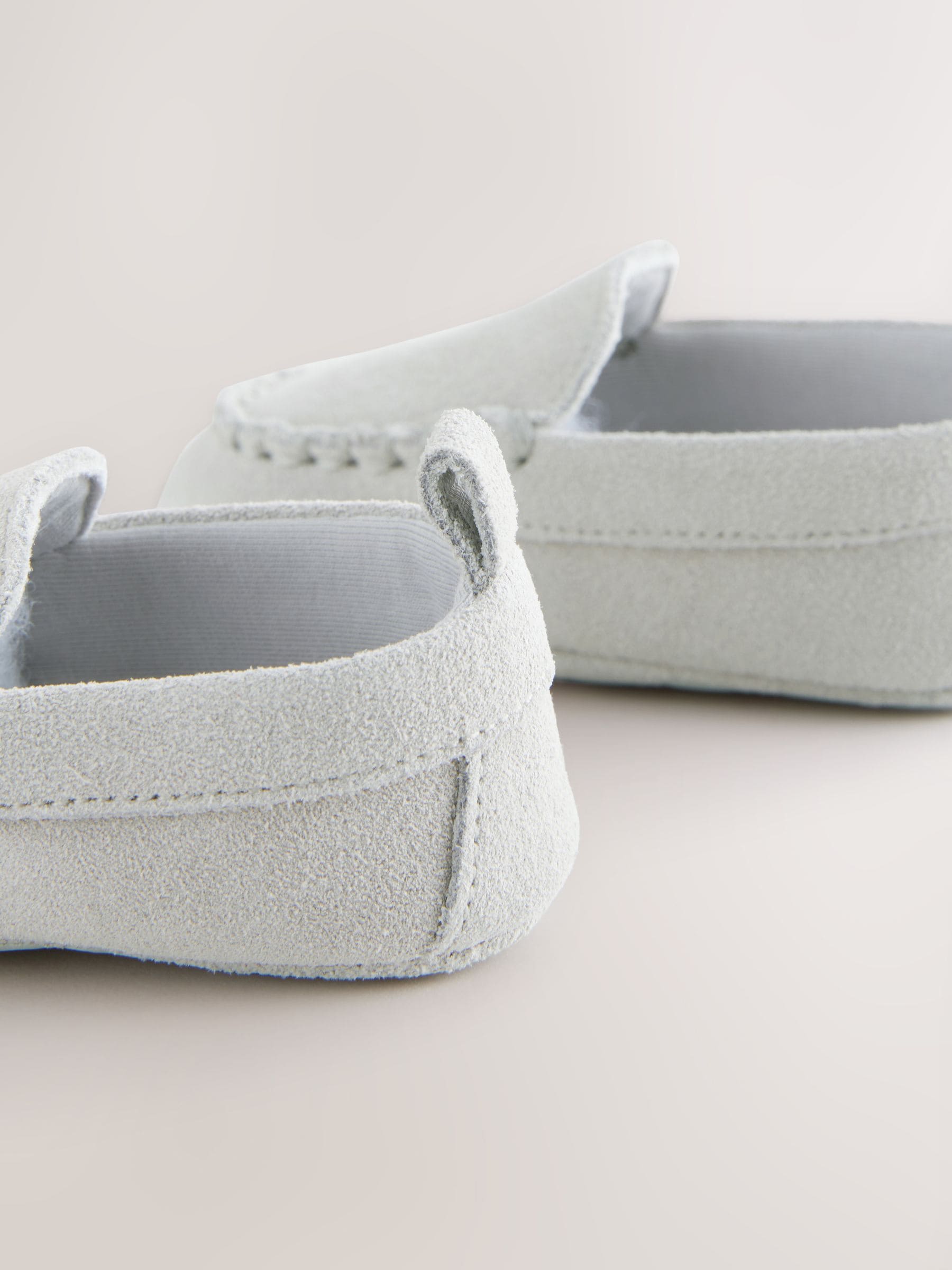 Grey Baby Suede Shoes (0-24mths)