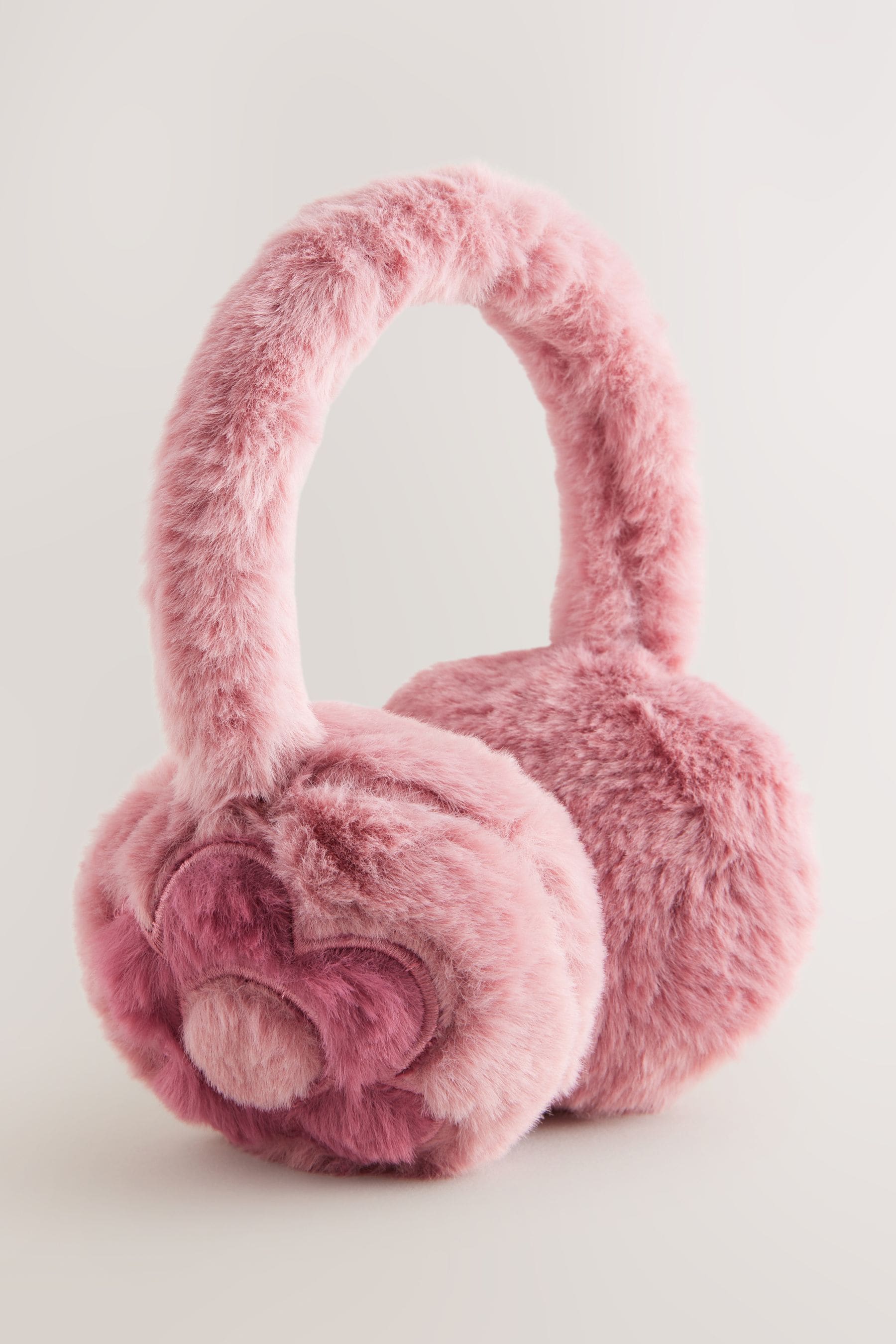 Light Pink Flower Earmuffs