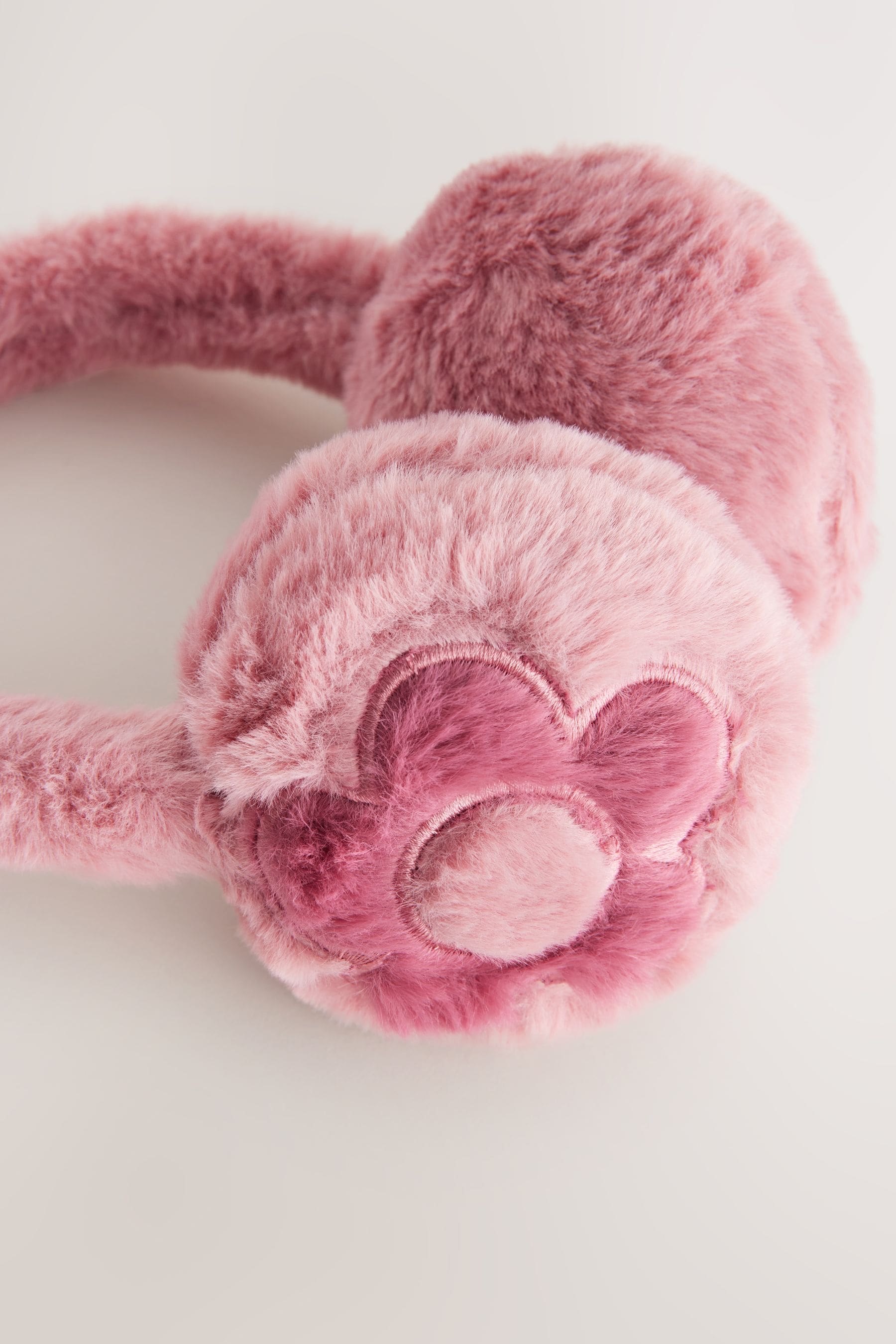 Light Pink Flower Earmuffs