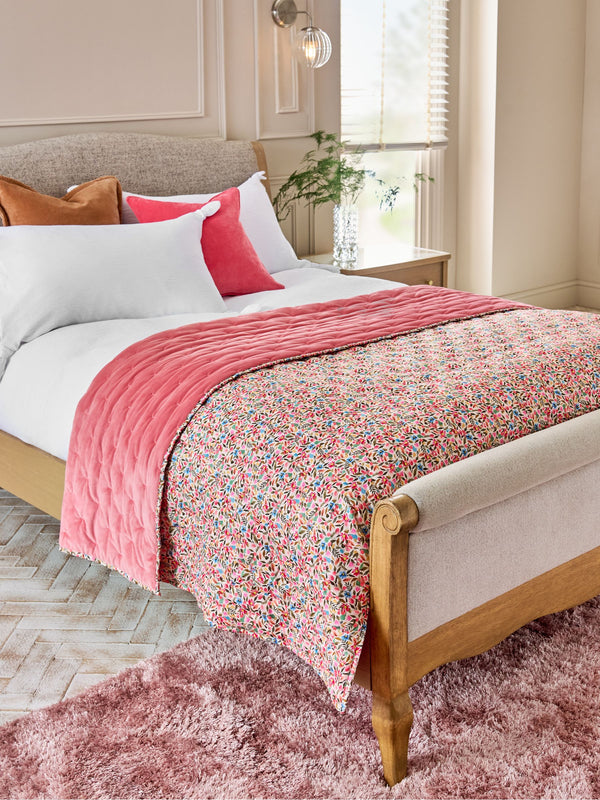 Multi Bright Ditsy Floral Bedspread