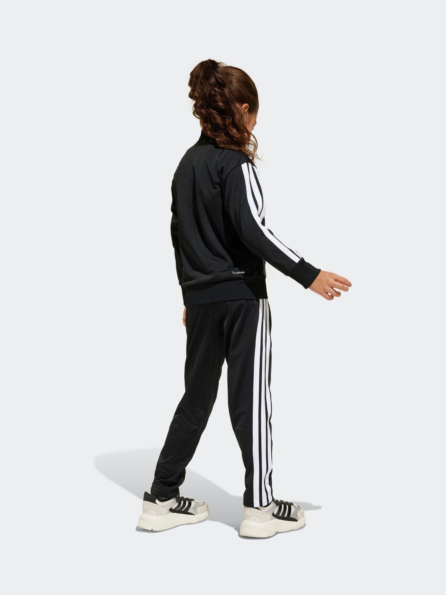 adidas Black/Red Tracksuit