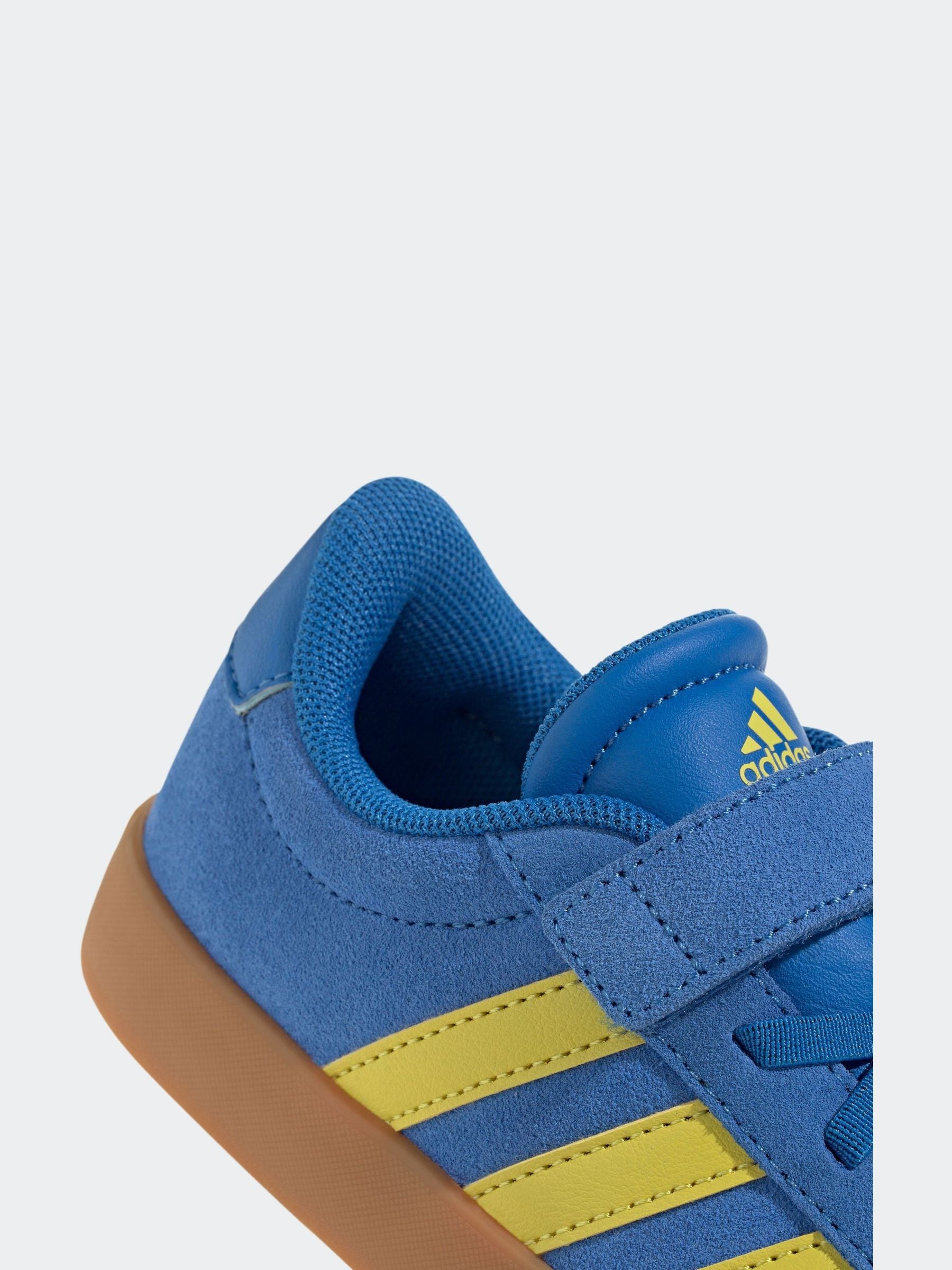 adidas Blue/Yellow VL Court 3.0 Trainers