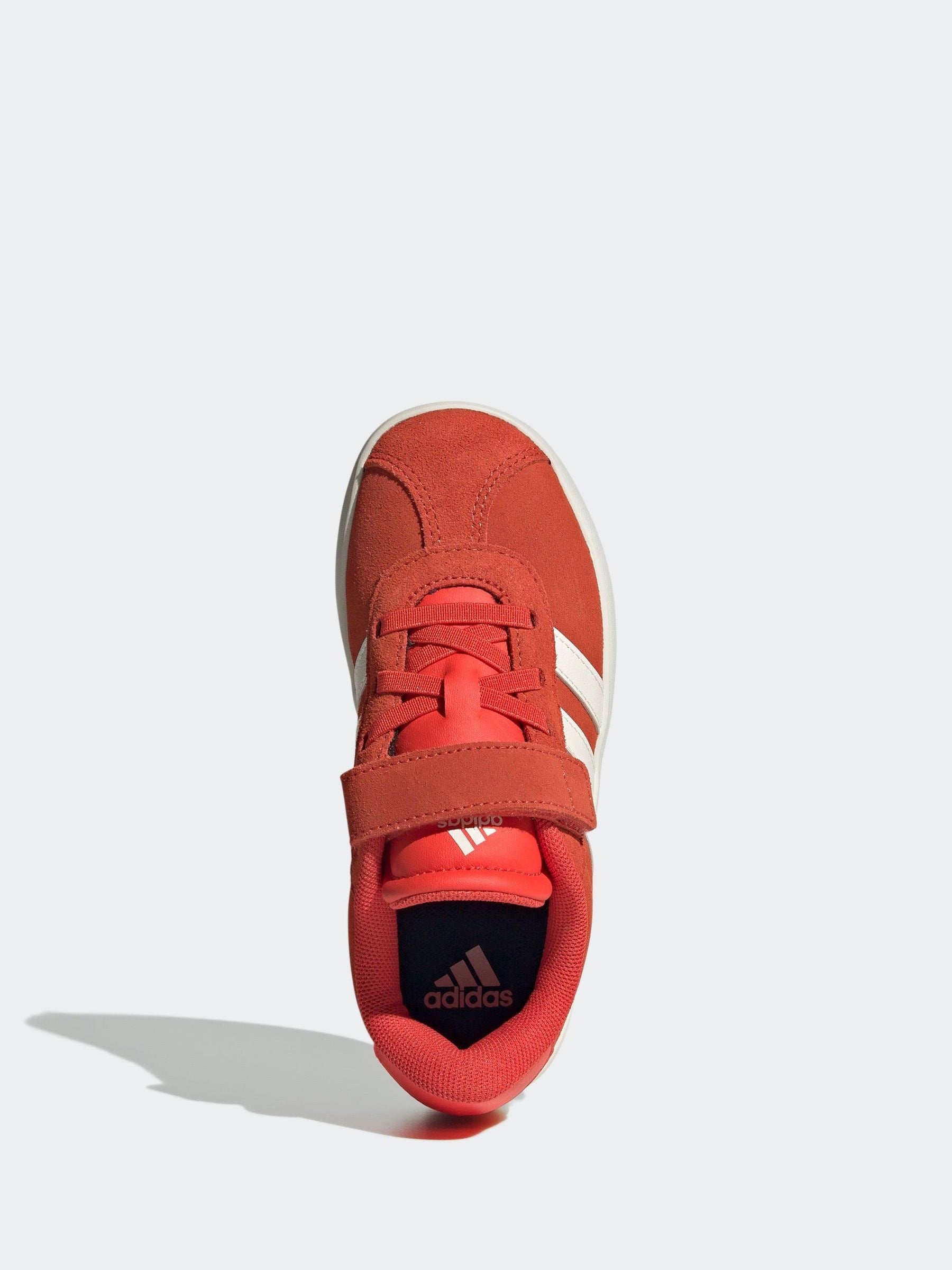 adidas Red/White VL Court 3.0 Trainers