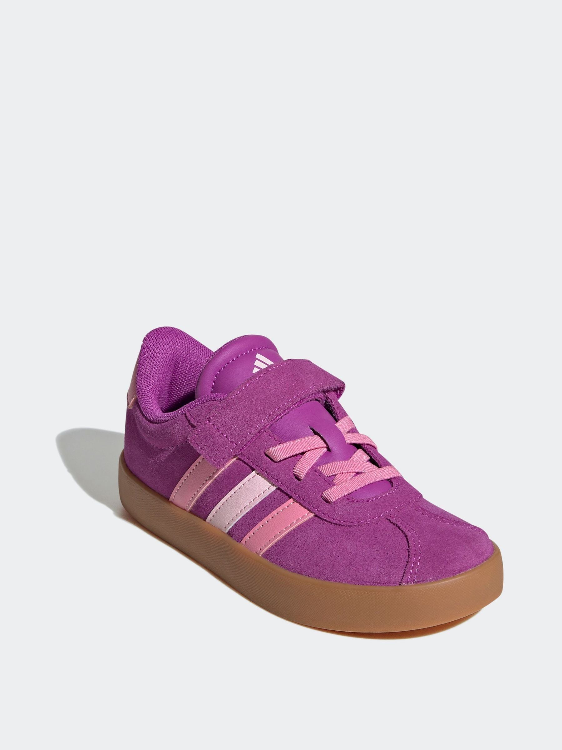 adidas Pink/Purple VL Court 3.0 Trainers