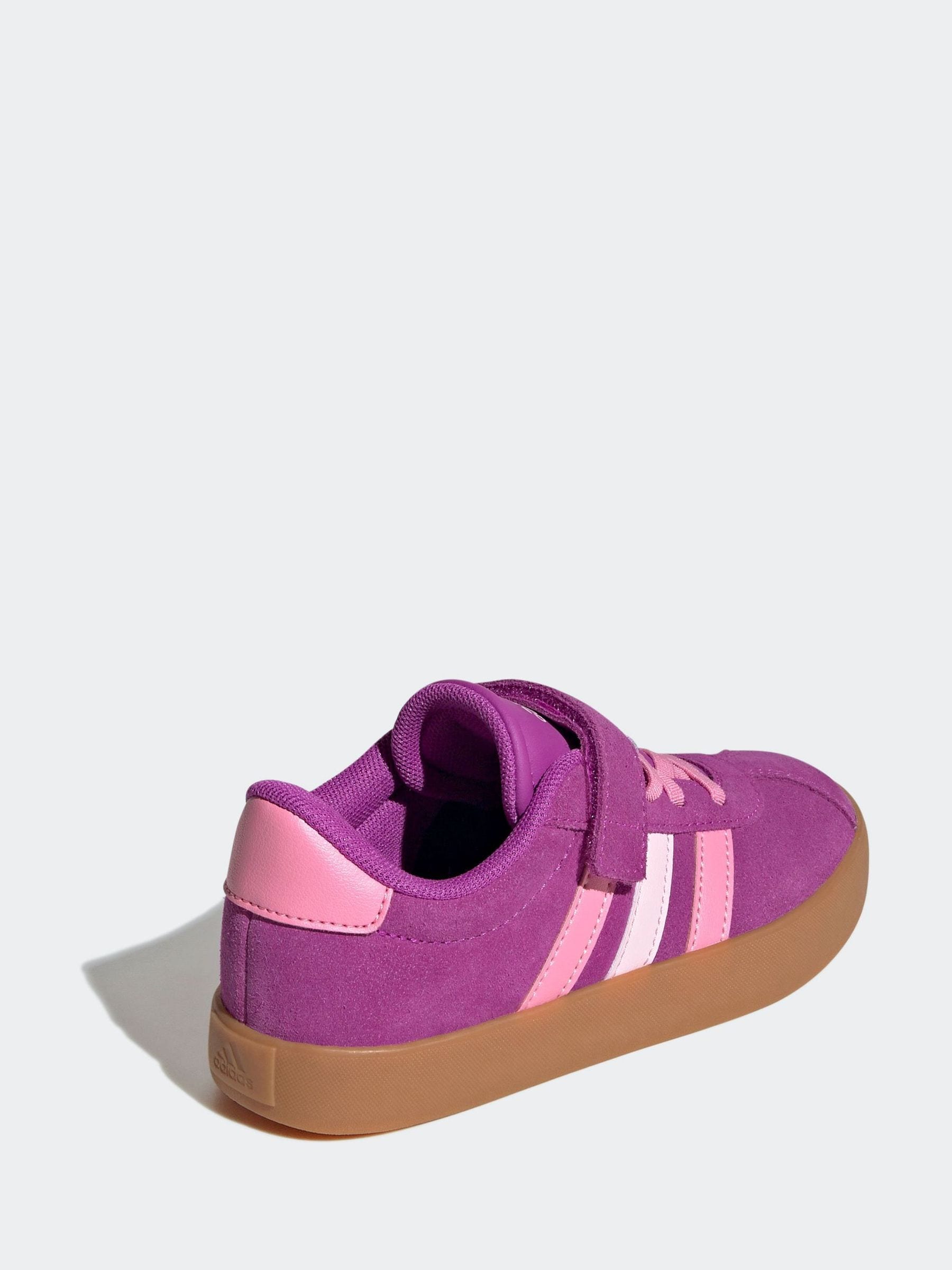 adidas Pink/Purple VL Court 3.0 Trainers