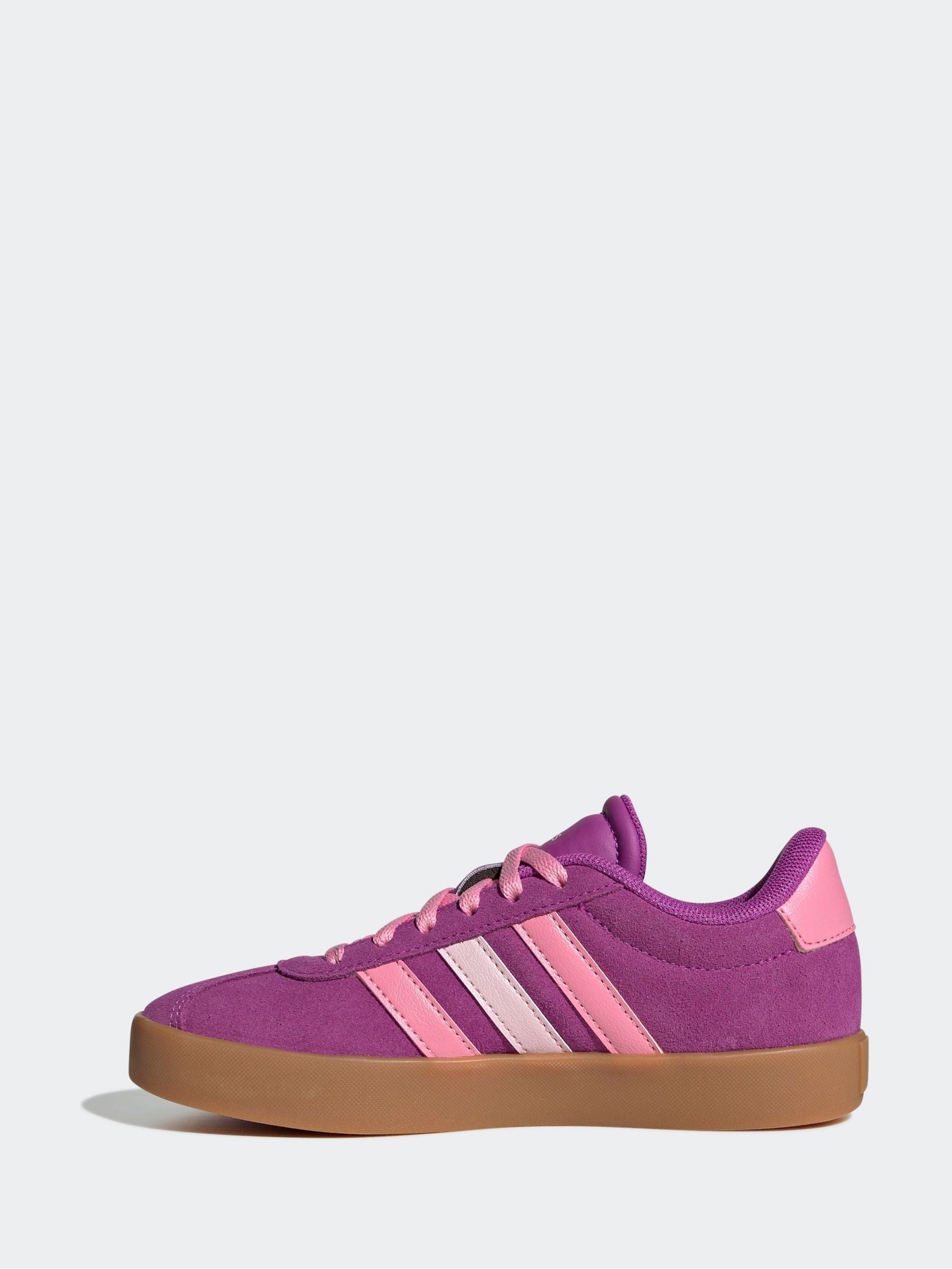 adidas Purple Blue VL Court 3.0 Trainers