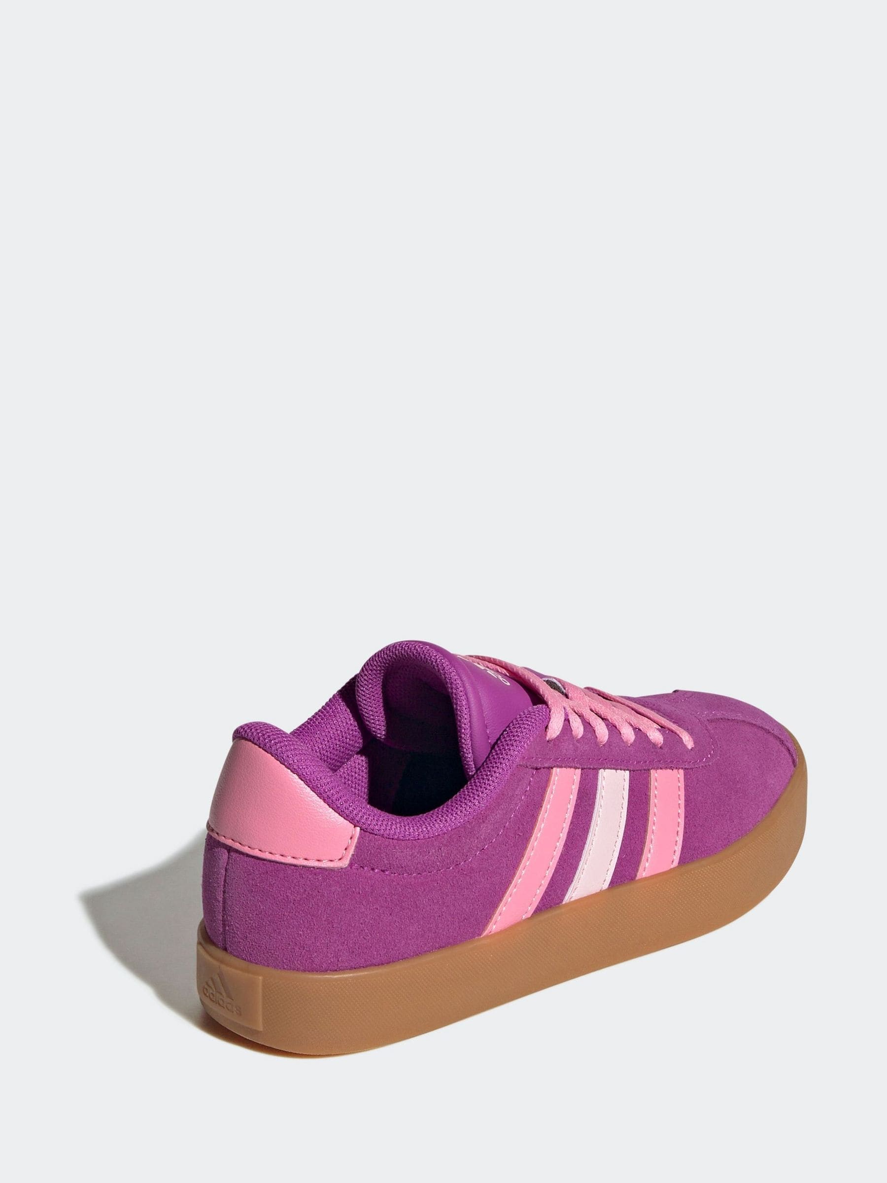 adidas Purple Blue VL Court 3.0 Trainers