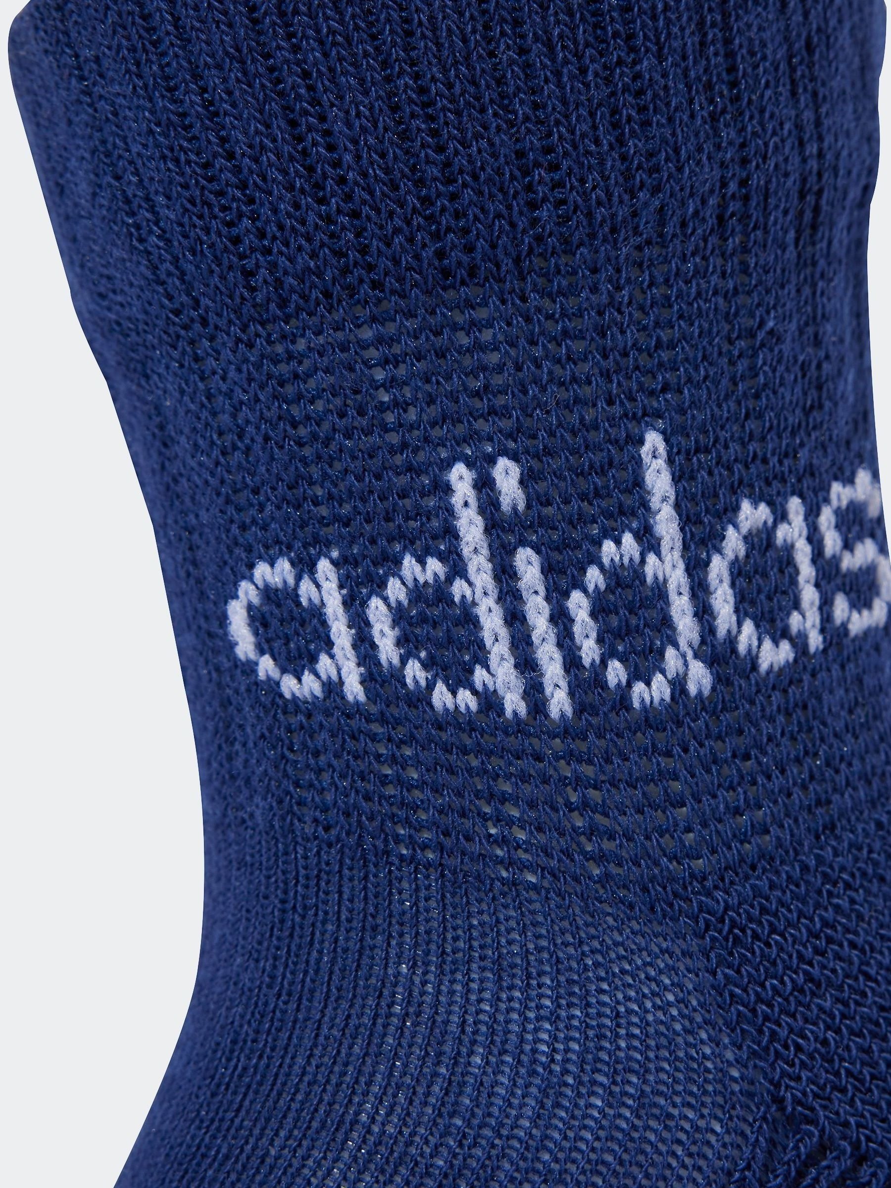 adidas Blue/Navy Linear Ankle 5 Packs Socks