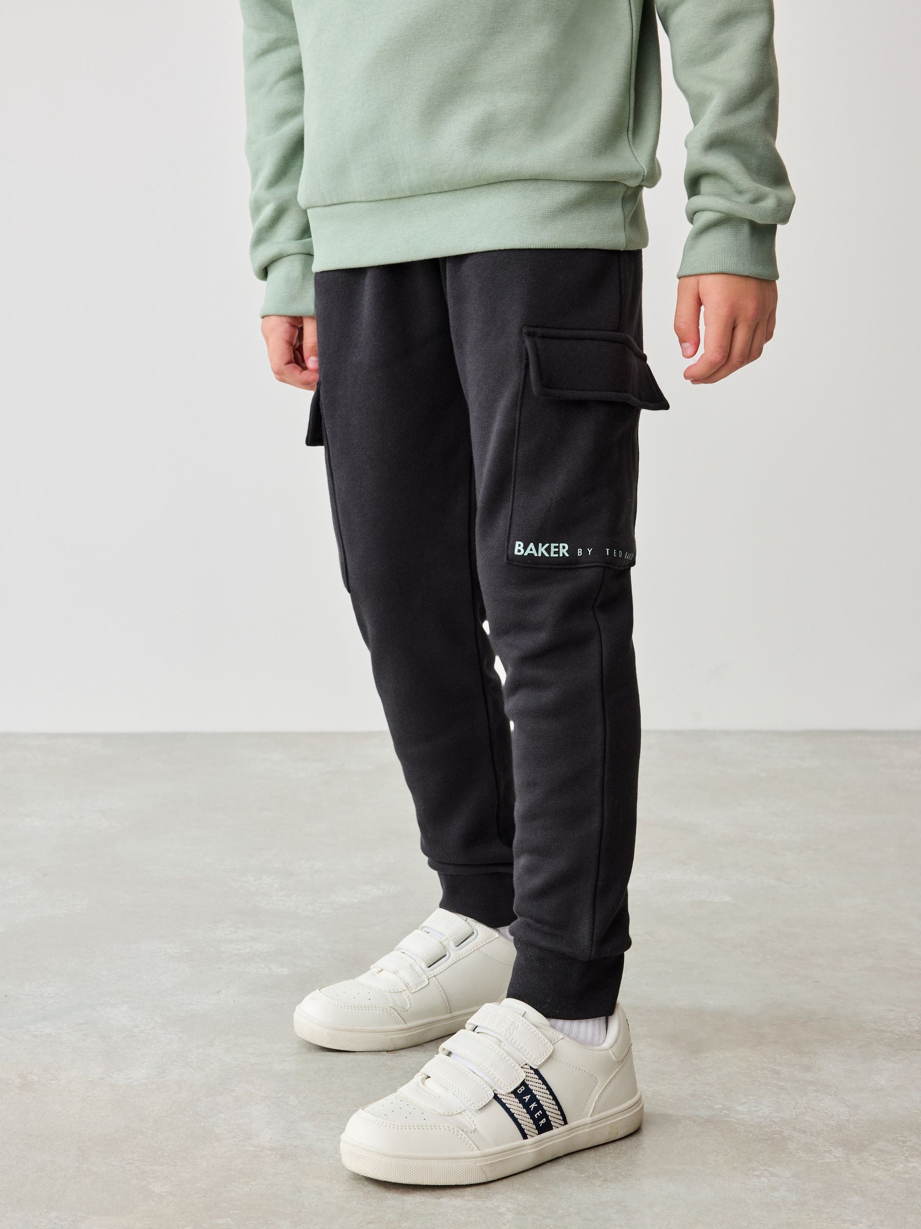 Baker by Ted Baker Sweatshirt and Cargo Joggers Set