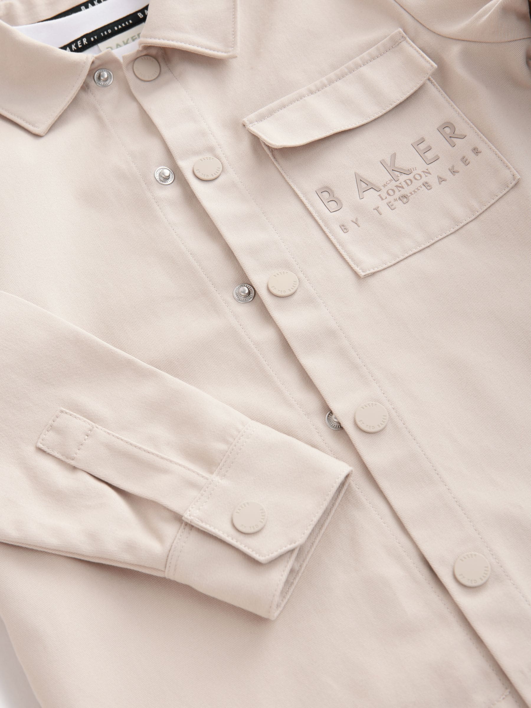 Baker by Ted Baker 100% Cotton Shacket and T-Shirt Set