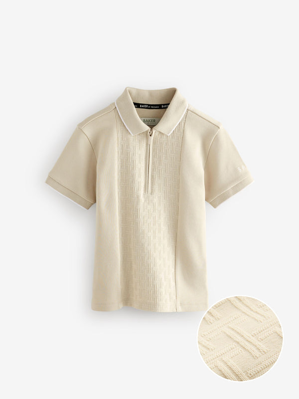 Baker by Ted Baker Textured Polo Shirt