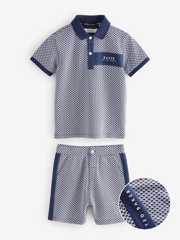 Baker by Ted Baker Polo Shirt And Shorts Set