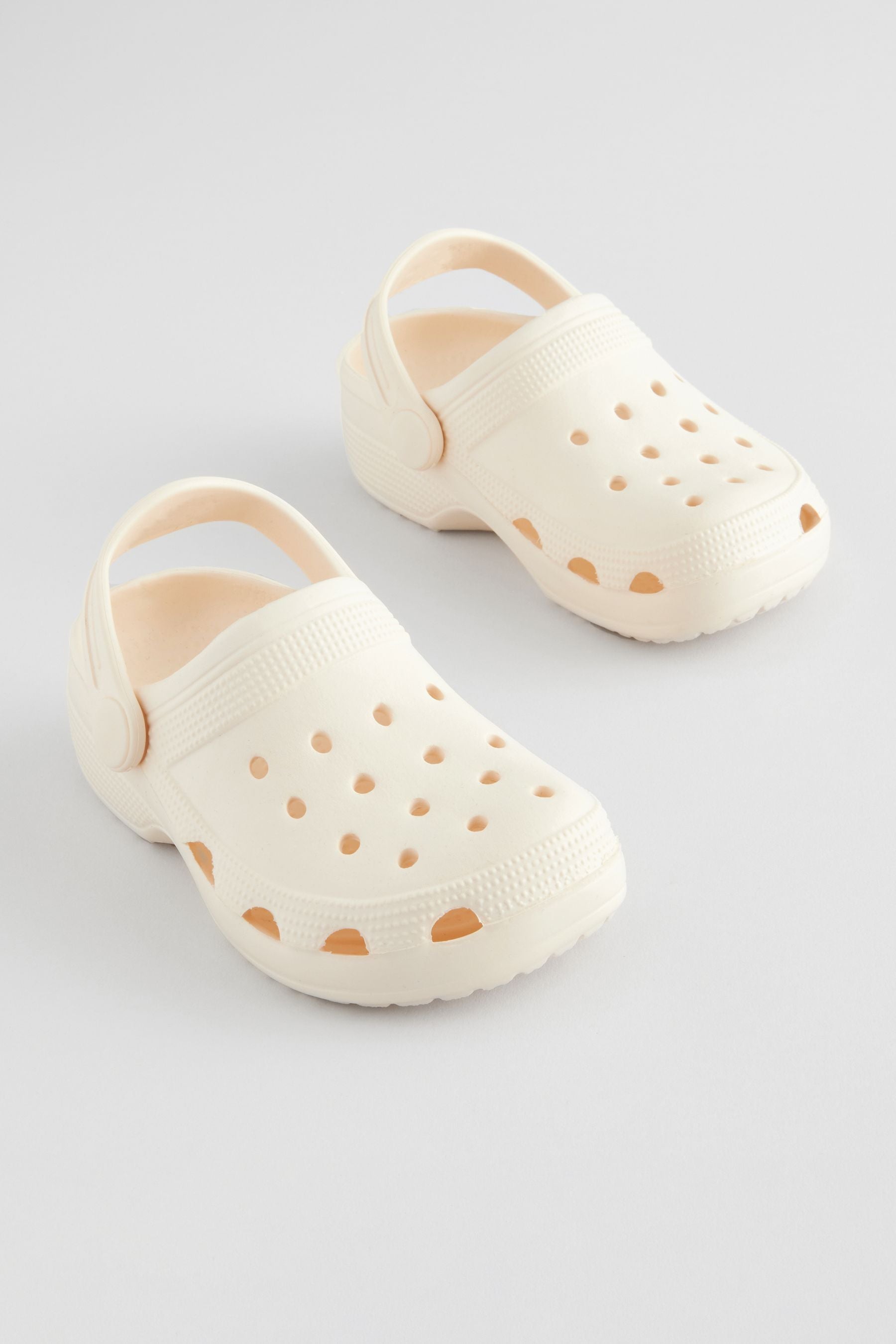 Neutral White Clogs