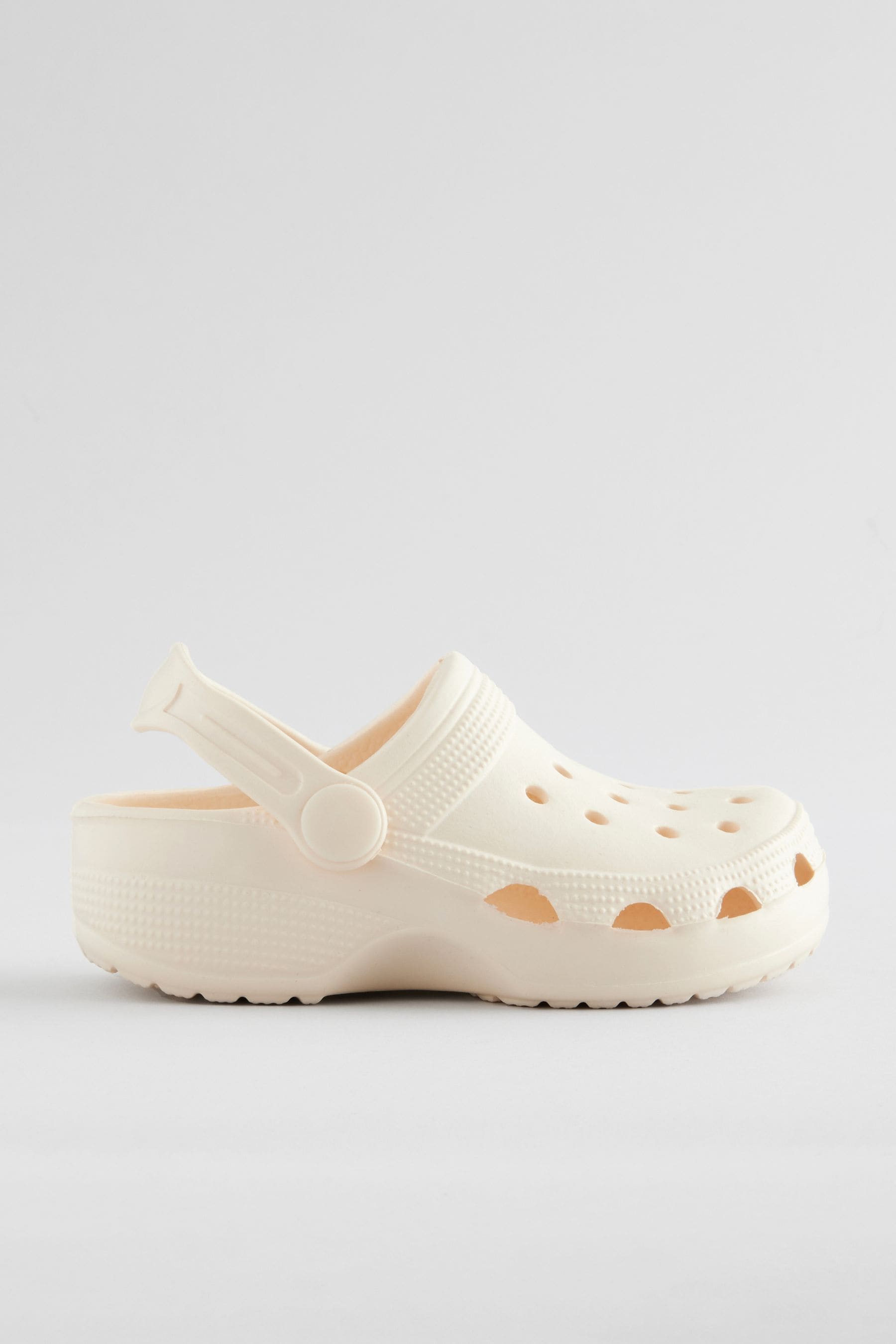 Neutral White Clogs