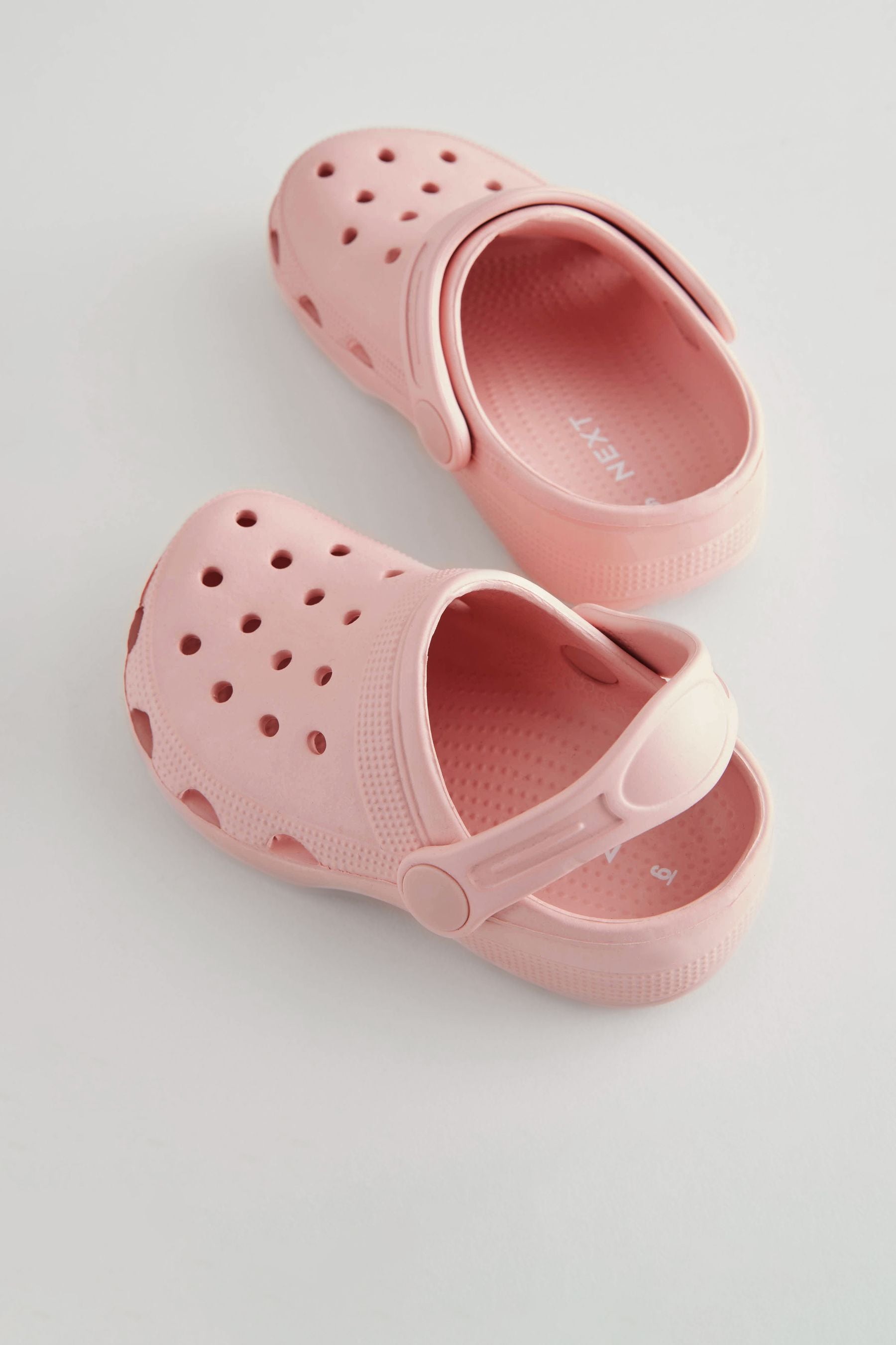 Pink Rust Clogs