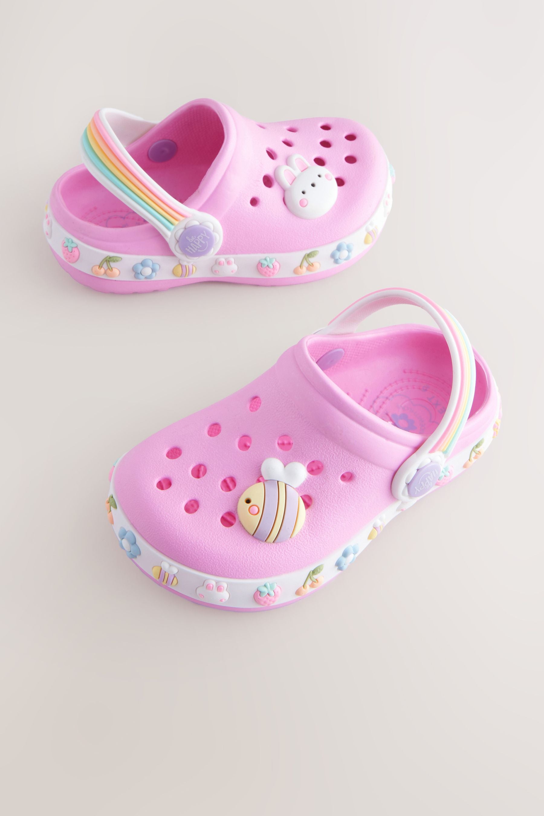 Pink Character Clogs