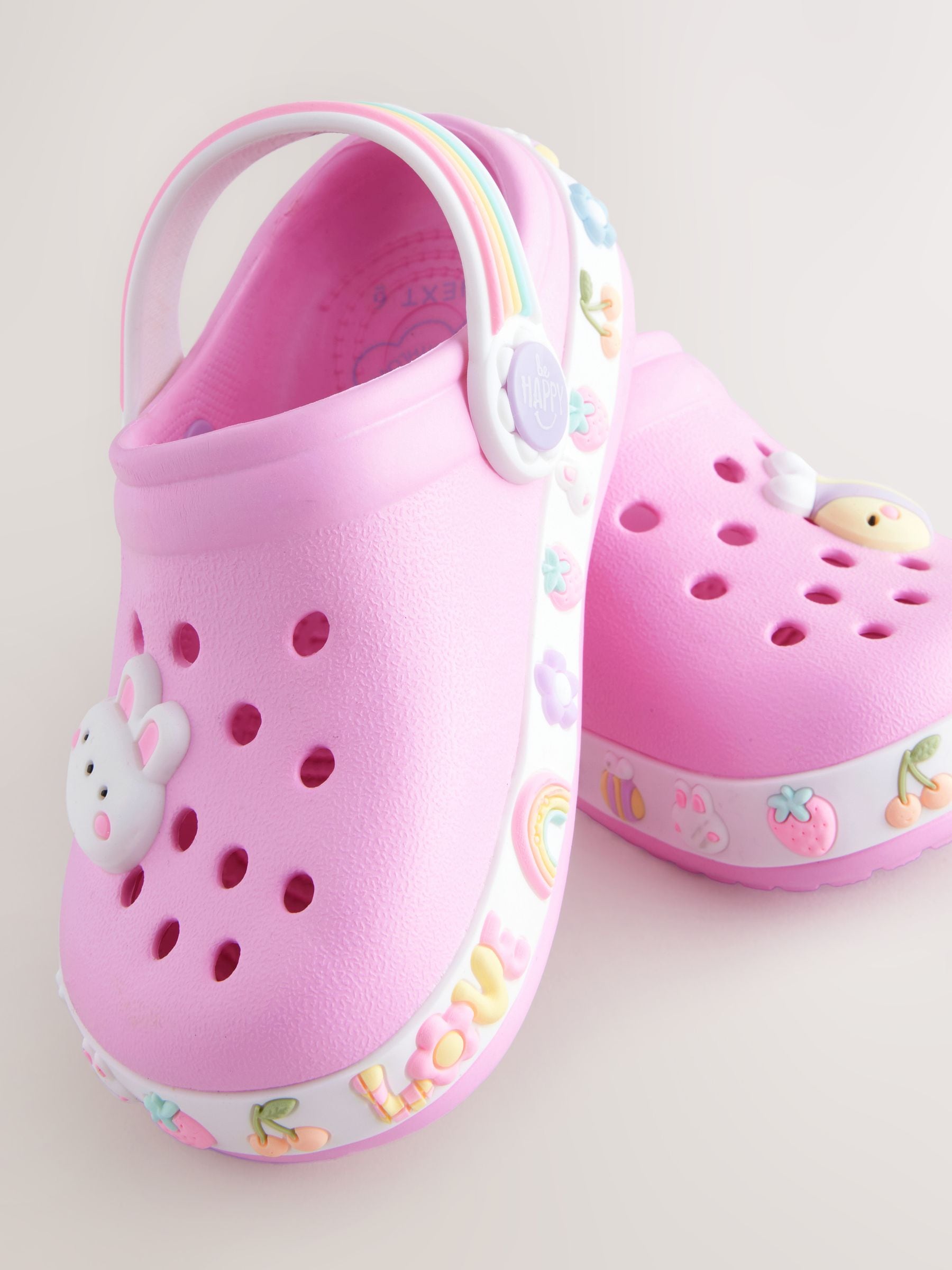 Pink Character Clogs