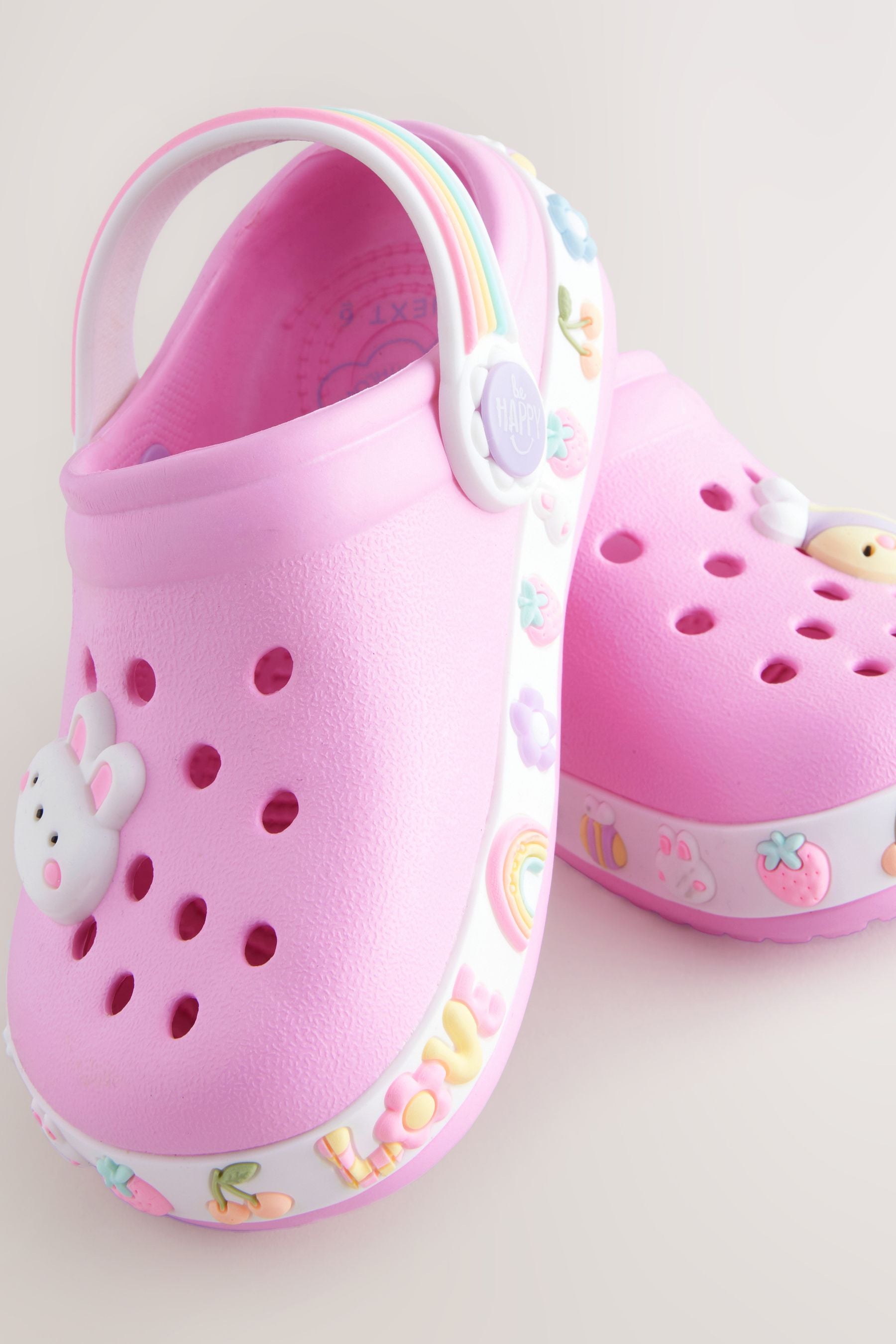 Pink Character Clogs