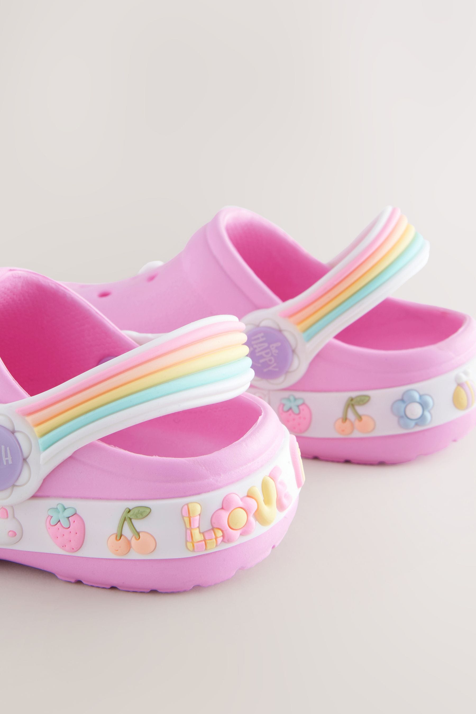 Pink Character Clogs