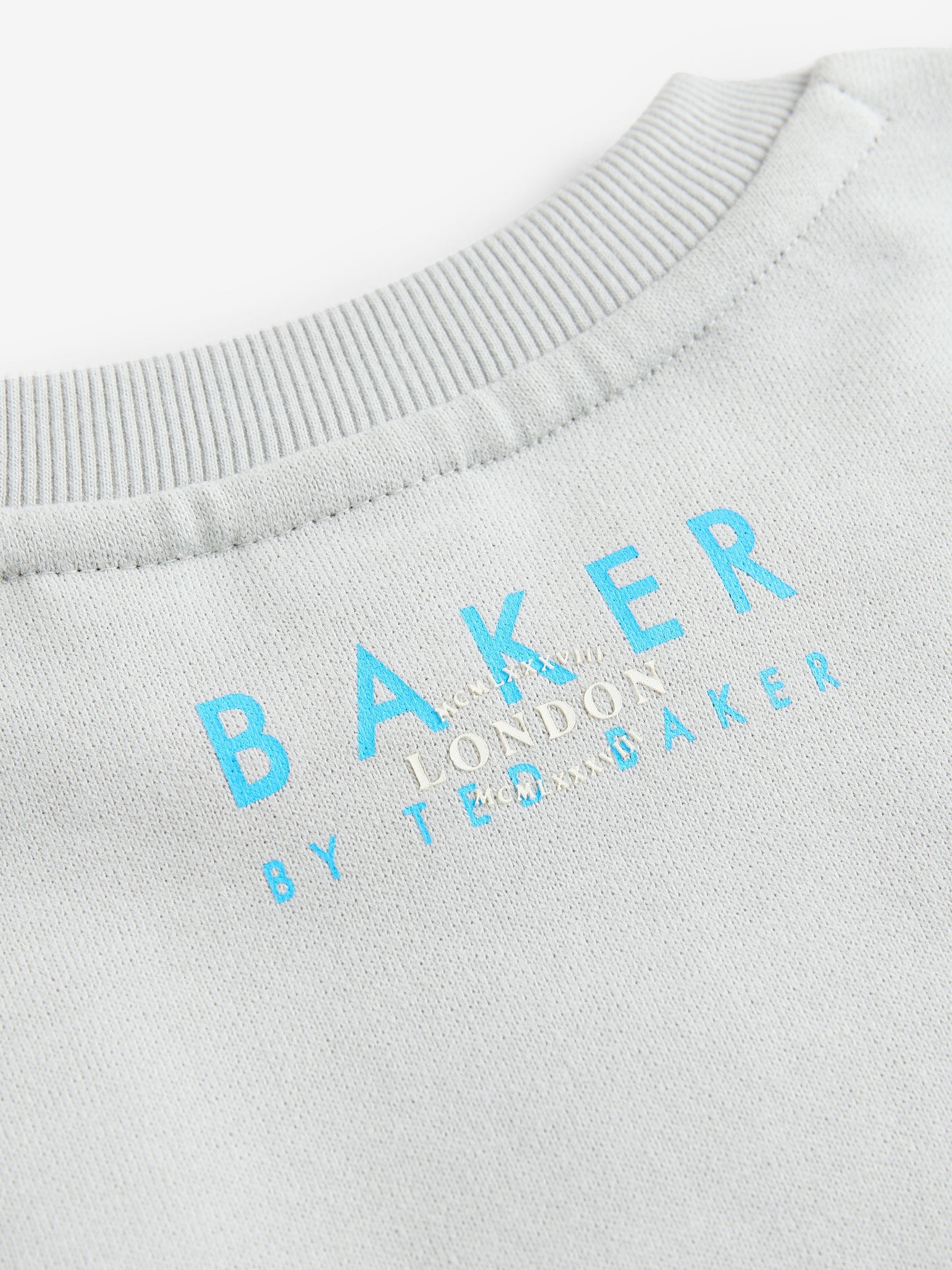 Baker by Ted Baker Graphic Sweatshirt And Cargo Joggers Set