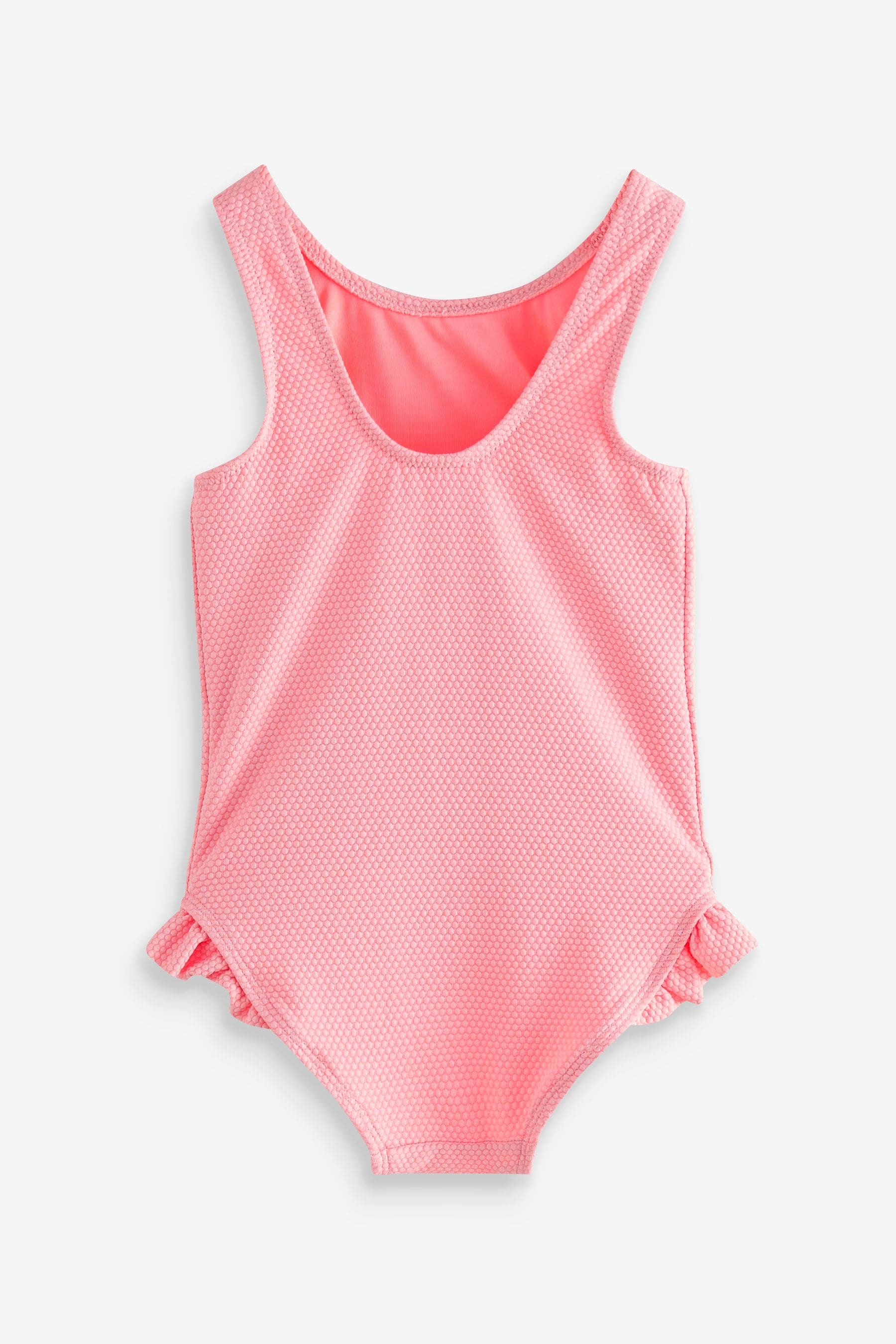 Pink Sunshine Frill Leg Swimsuit (3mths-7yrs)