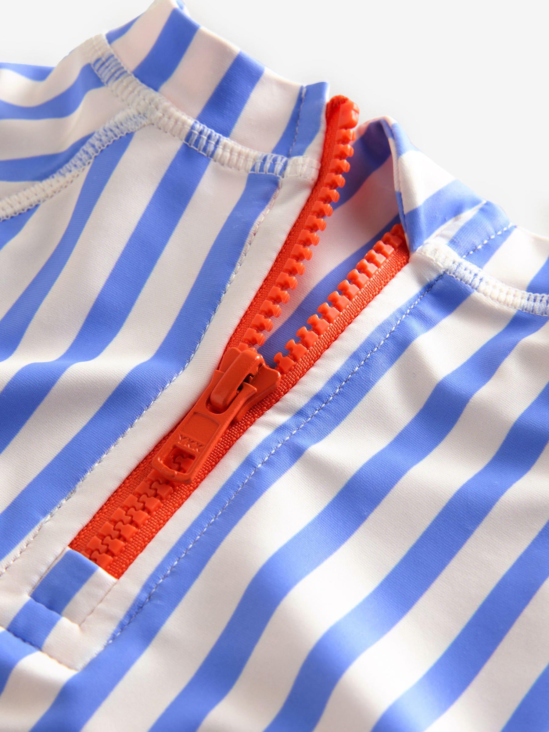 Blue/White Stripe Sunsafe Rash Vest Set (3mths-7yrs)