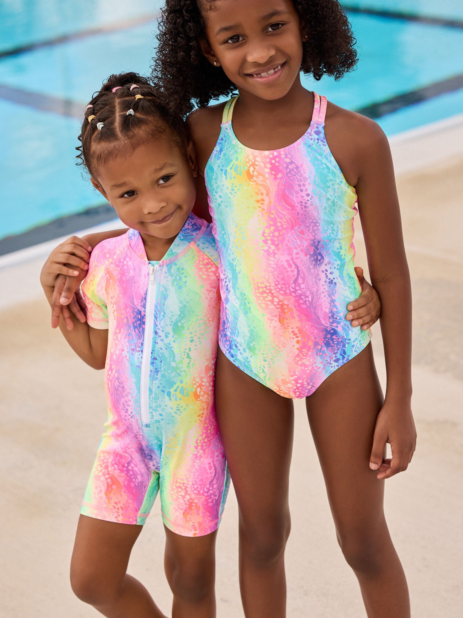 Rainbow Animal Sunsafe Swimsuit (3mths-10yrs)