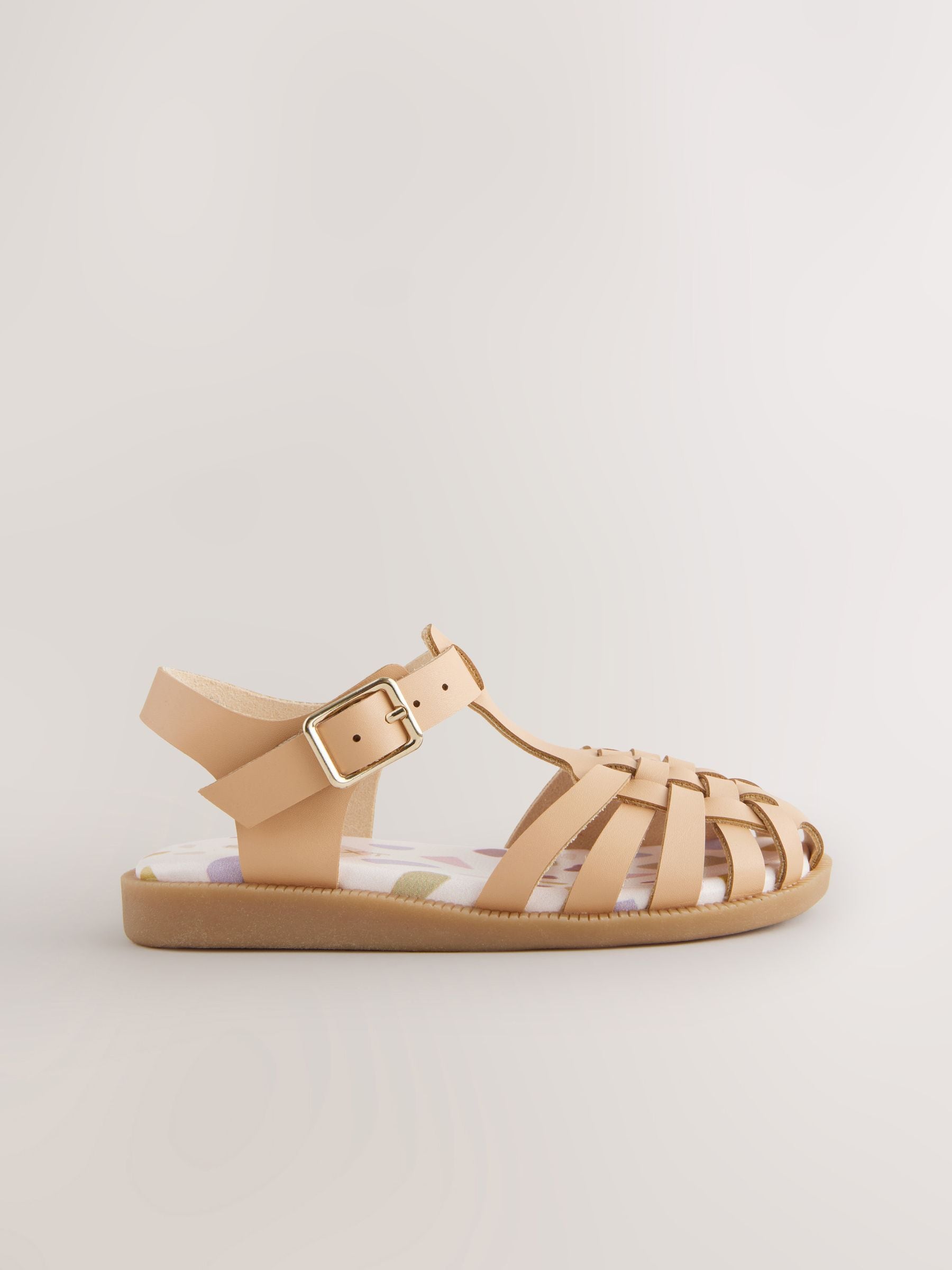 Tan Brown Fisherman Sandals