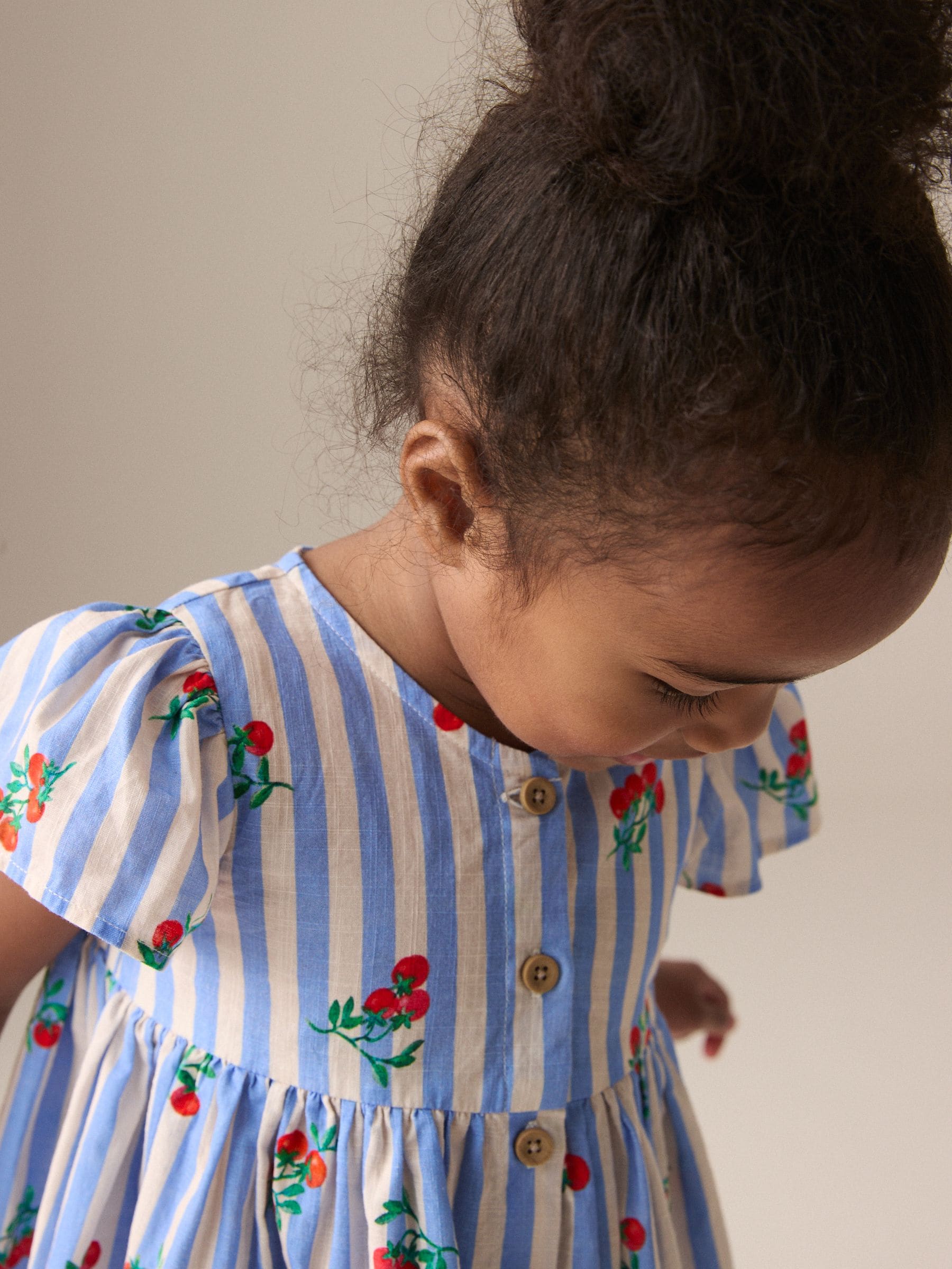 Blue Tomato Stripe Button Up 100% Cotton Dress (3mths-10yrs)