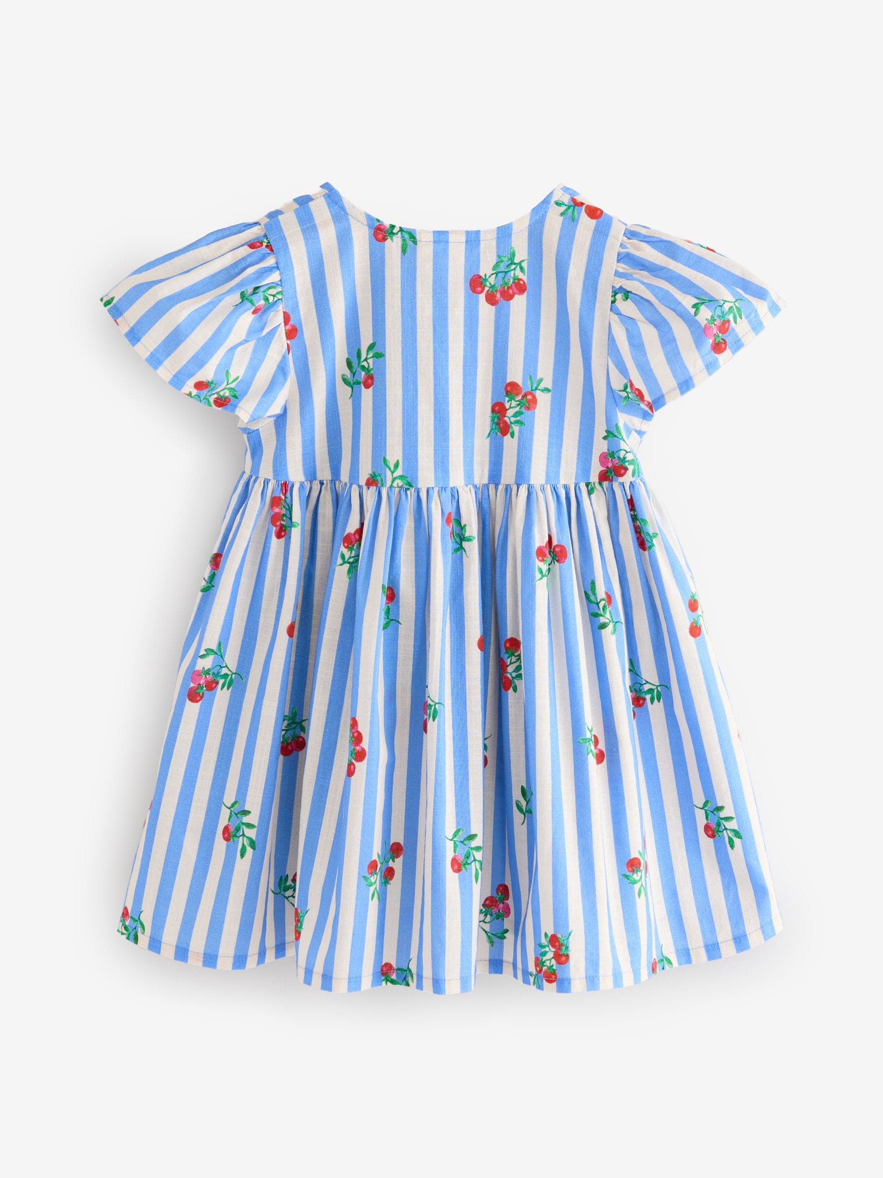 Blue Tomato Stripe Button Up 100% Cotton Dress (3mths-10yrs)