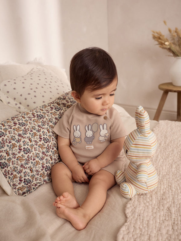 Neutral Miffy Baby 100% Cotton Romper (0mths-2yrs)