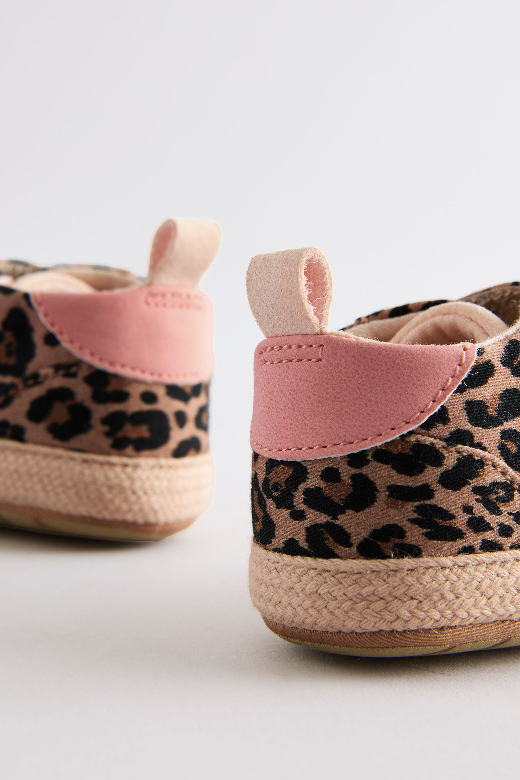 Animal Print Touch Fasten Baby Trainers (0-24mths)