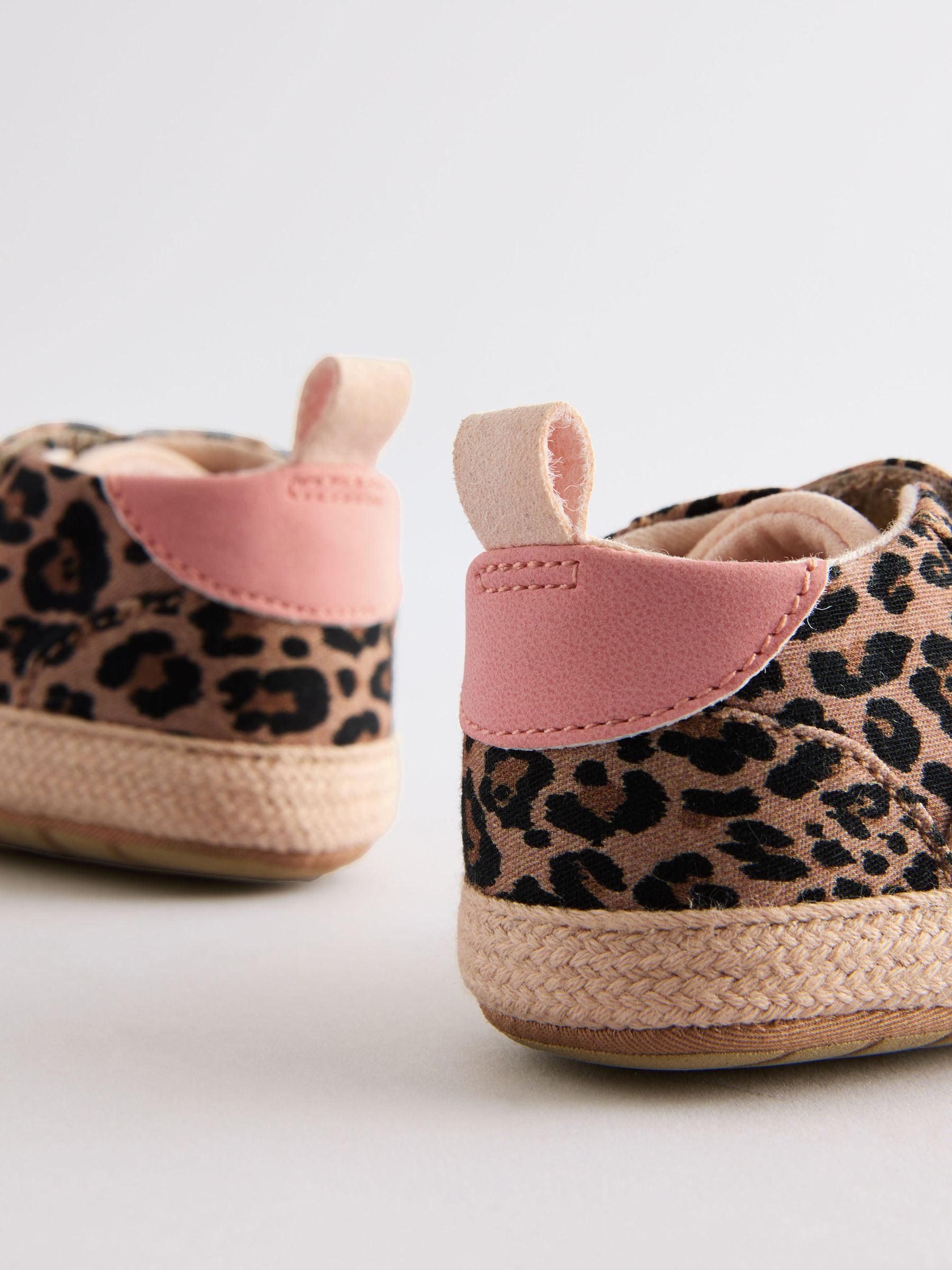 Animal Print Touch Fasten Baby Trainers (0-24mths)