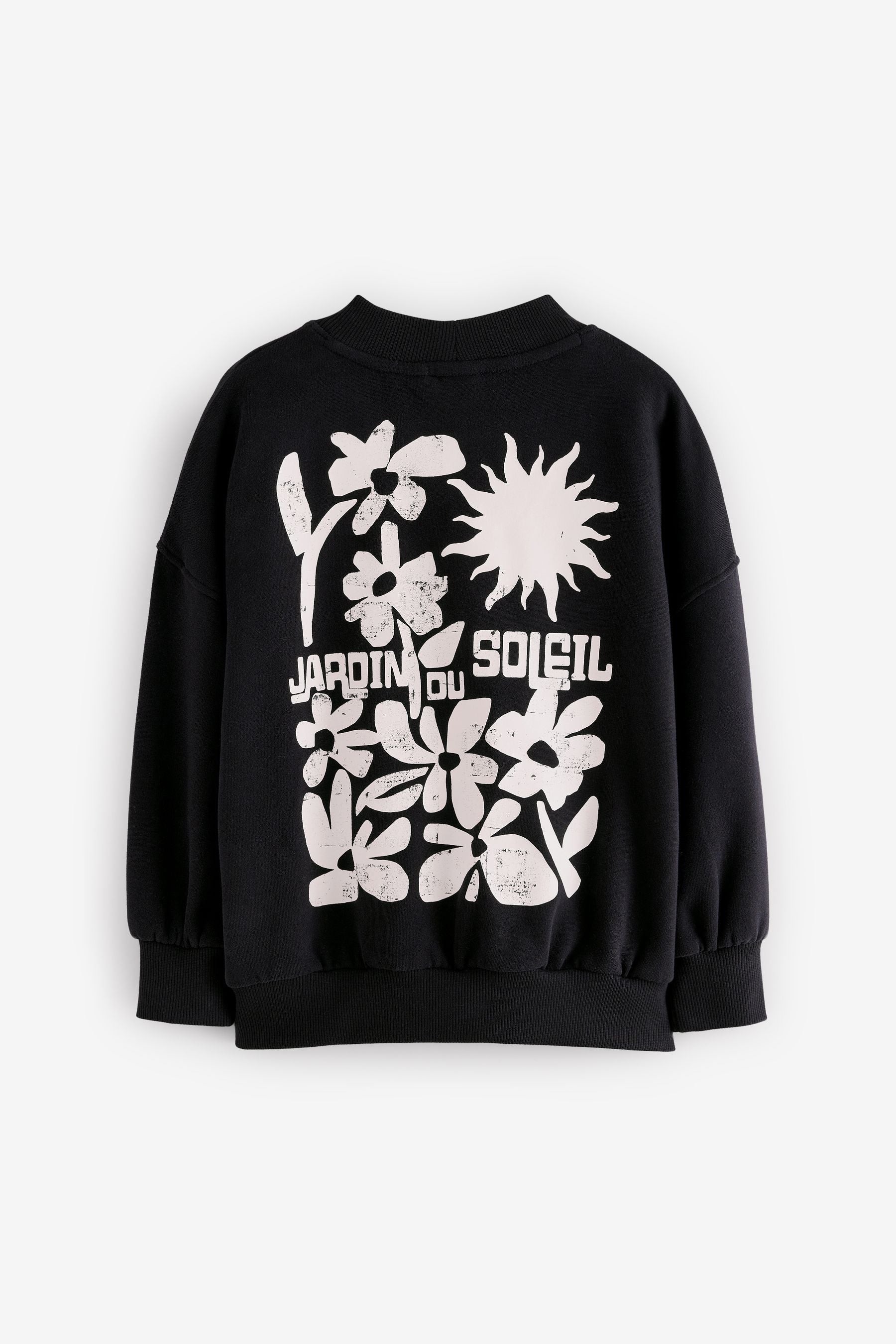 Mono Floral Printed Sweatshirt (3-16yrs)