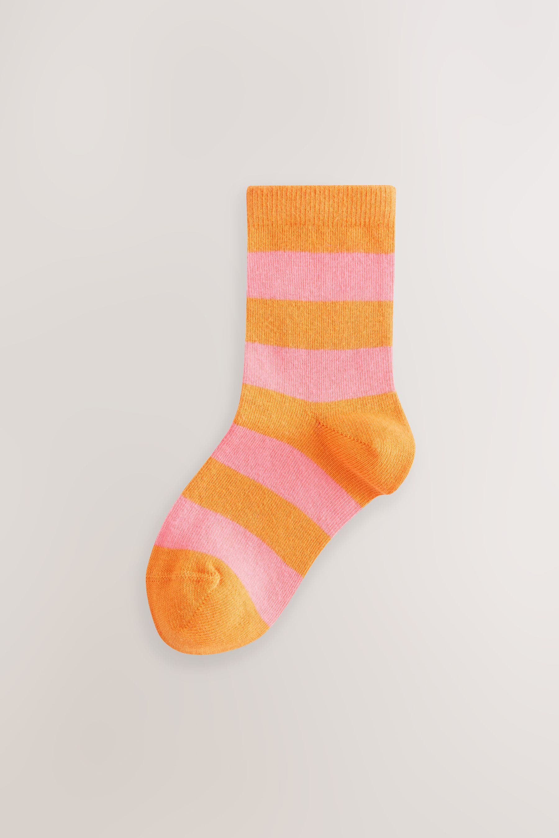 Multi Cotton Rich Stripe Ankle Socks 3 Pack