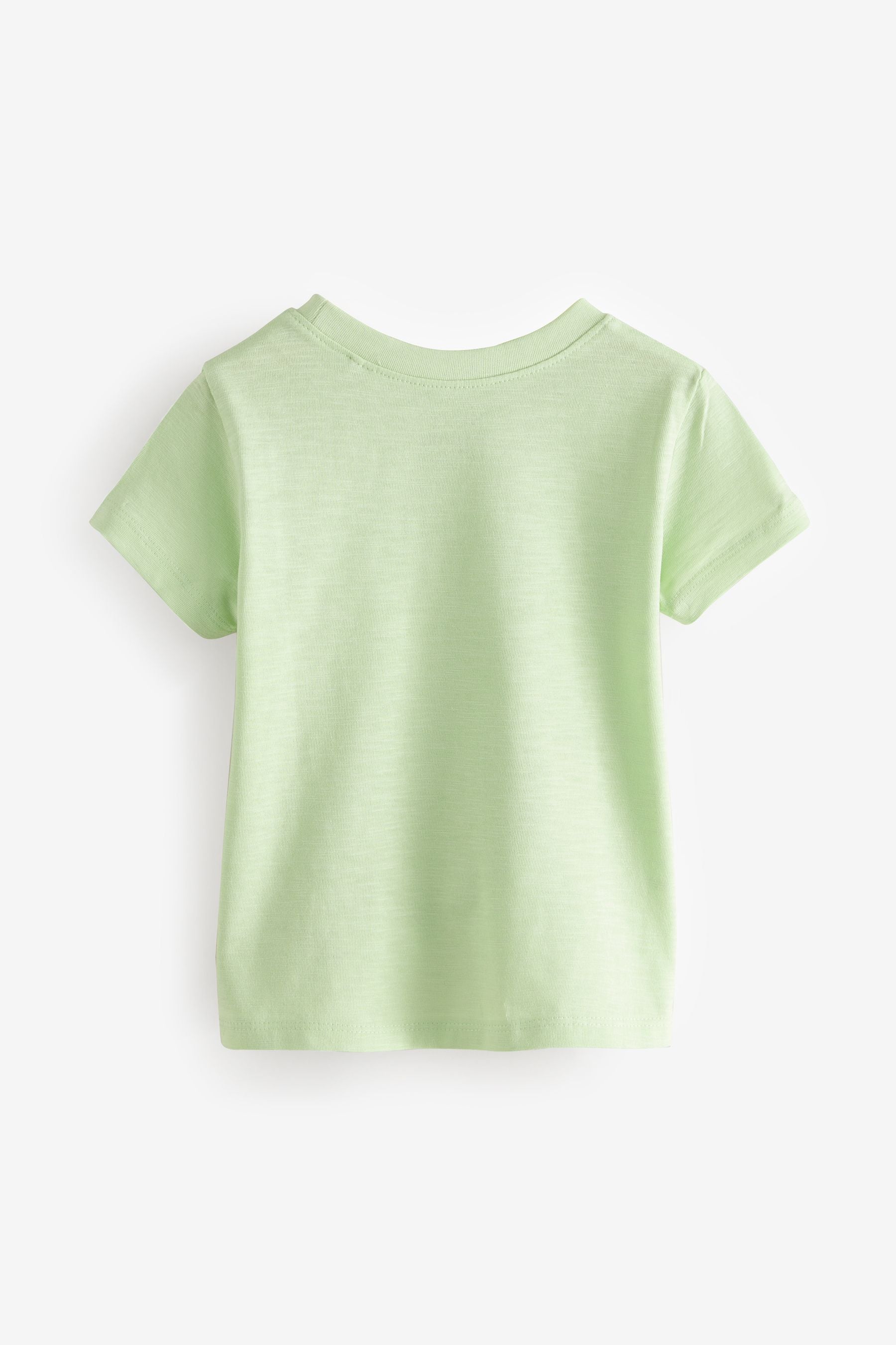 Light Green Unicorn Short Sleeve T-Shirt (3mths-7yrs)