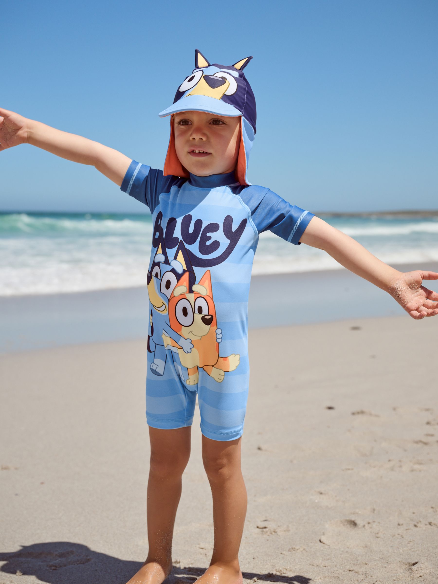 Bluey Sunsafe Swimsuit (3mths-8yrs) (3mths-8yrs)