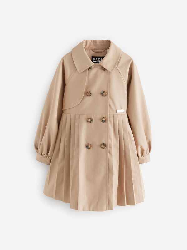 Baker by Ted Baker Natural Tan Pleated Mac