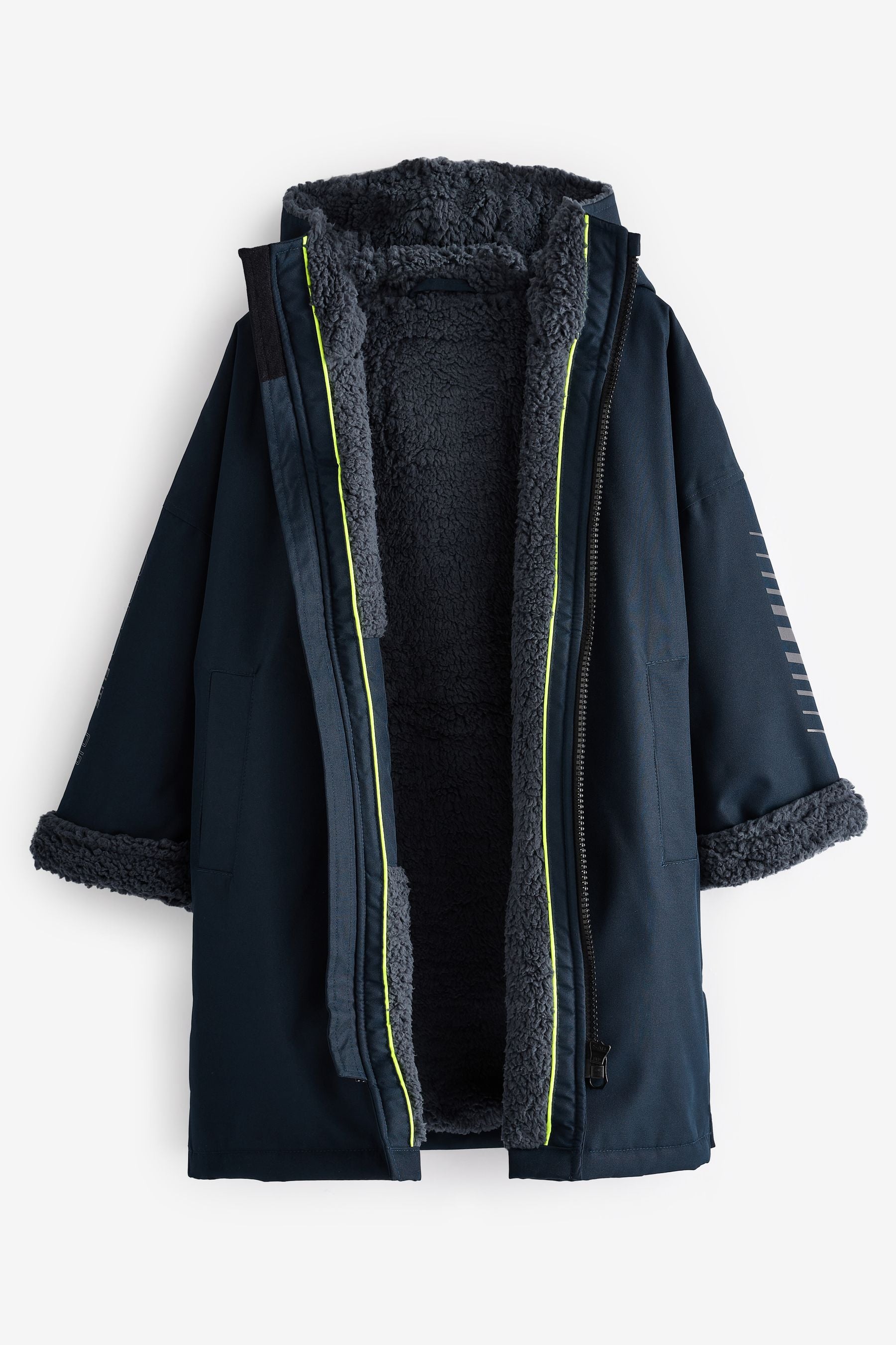 Navy Waterproof Changing Robe (3-16yrs)