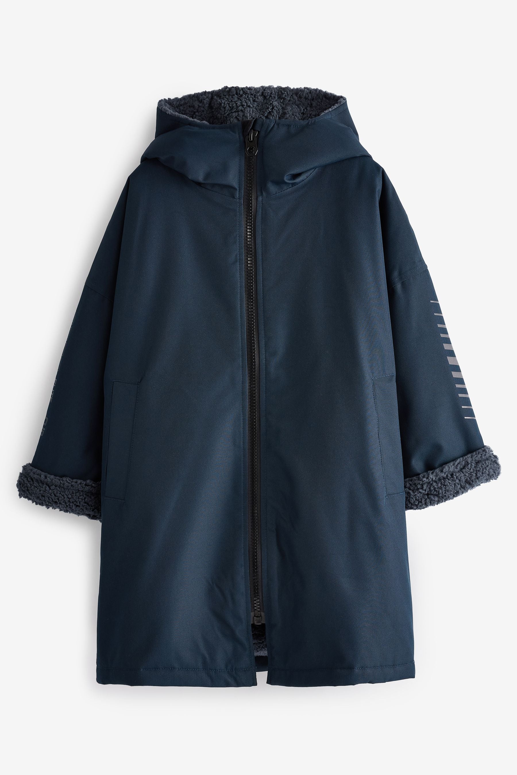 Navy Waterproof Changing Robe (3-16yrs)