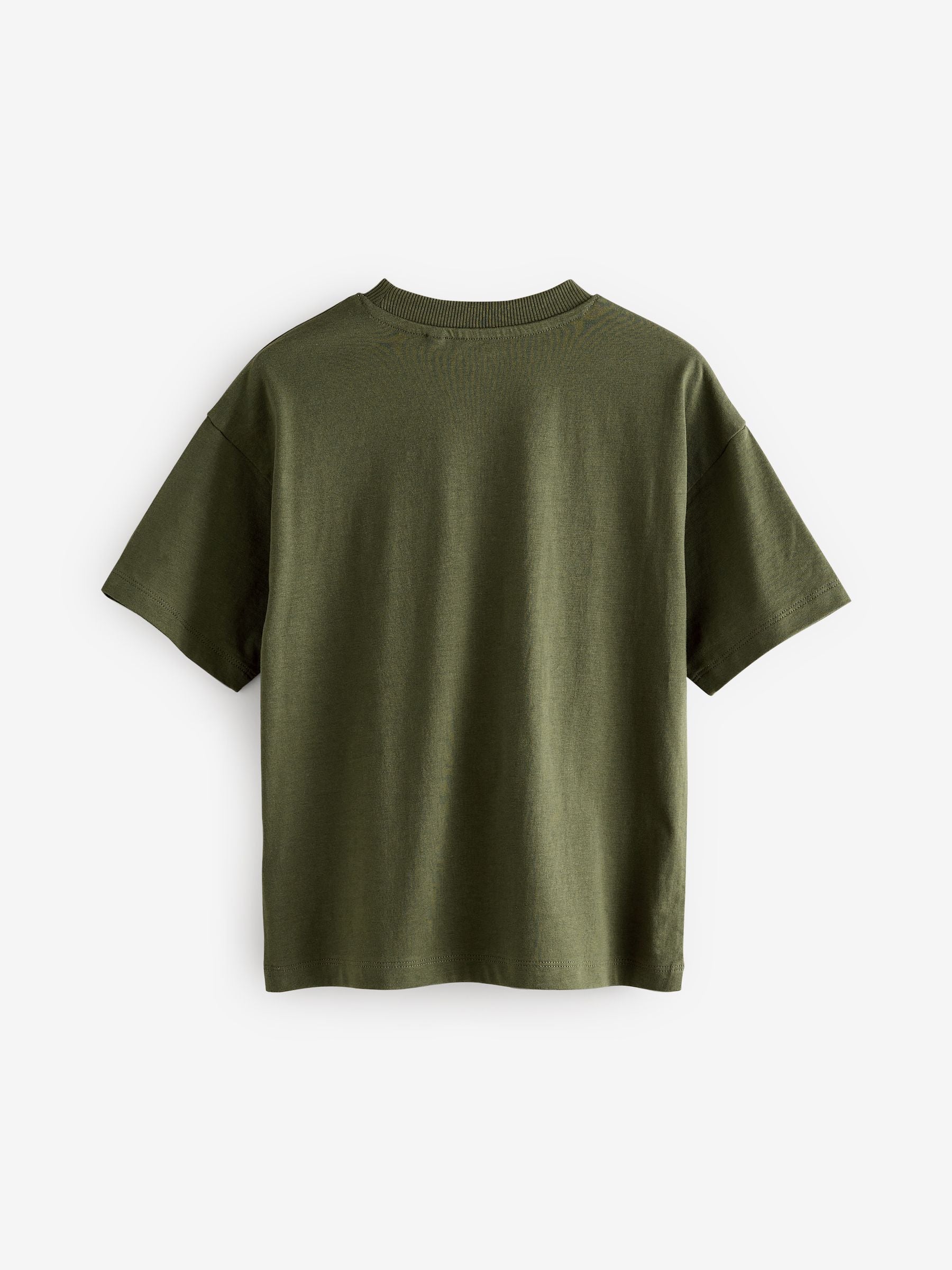 Khaki Green Truck Relaxed Fit Short Sleeve Graphic T-Shirt (3-16yrs)