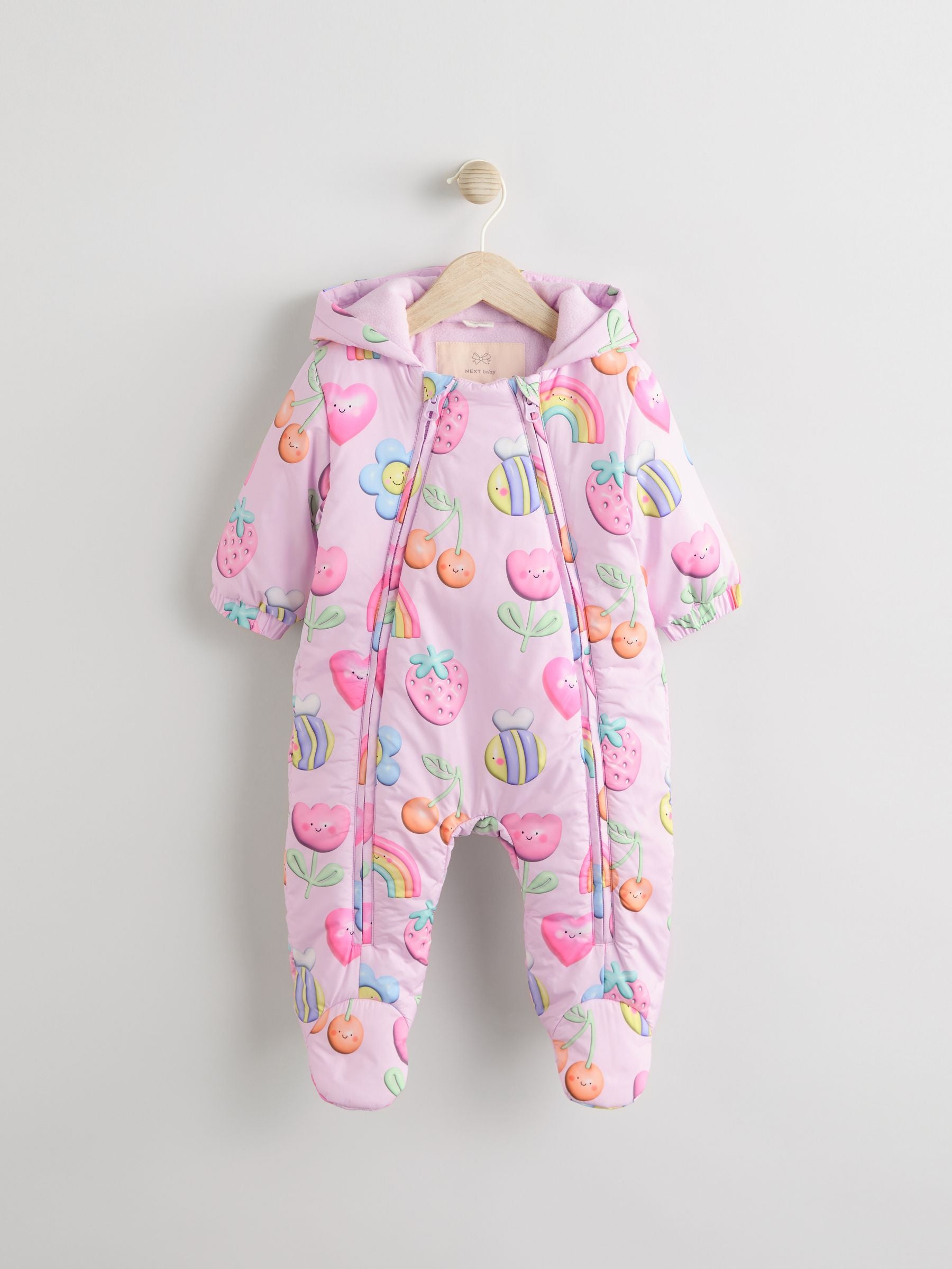 Multi Printed Baby All-In-One (0mths-2yrs)