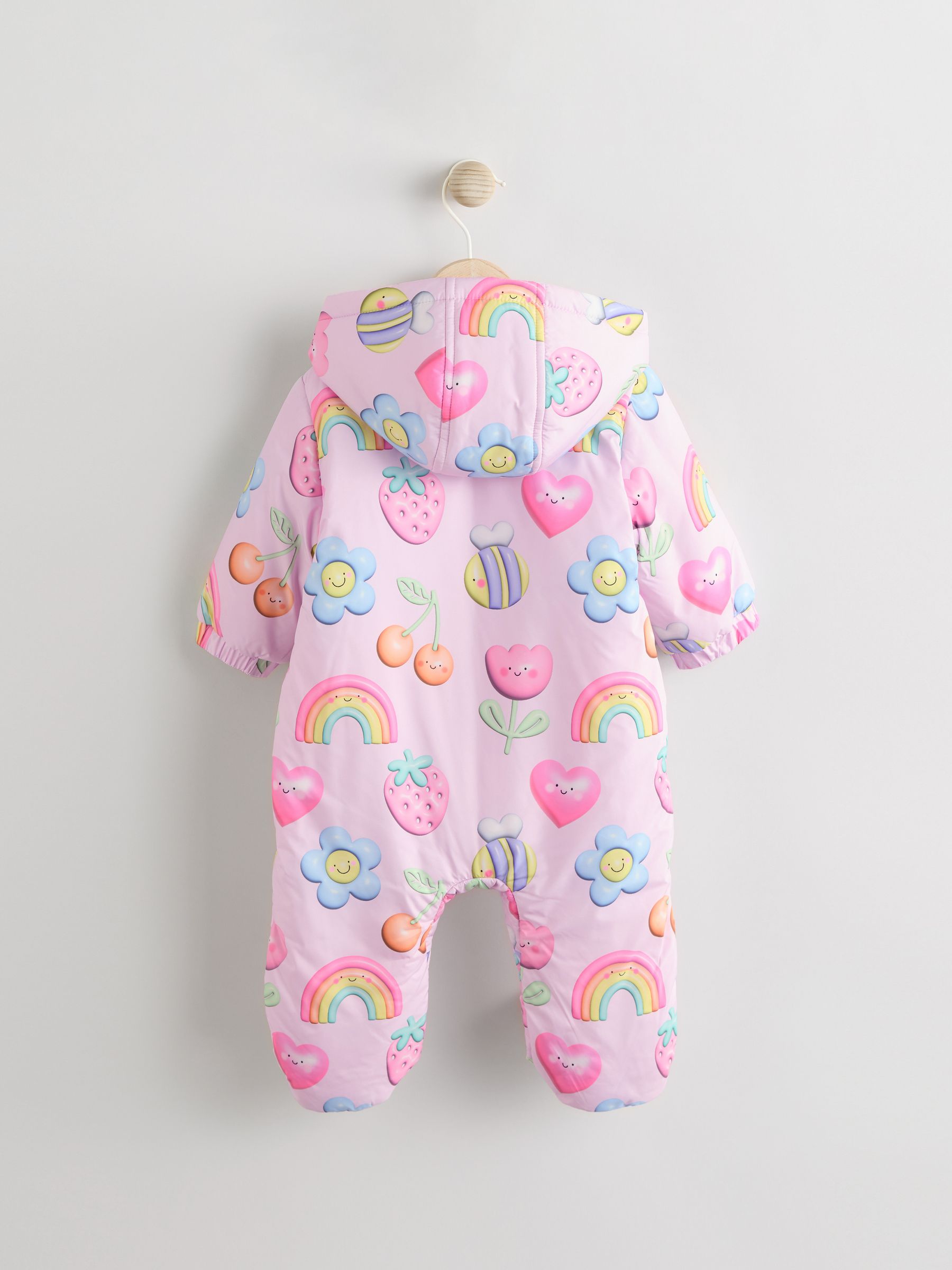 Multi Printed Baby All-In-One (0mths-2yrs)