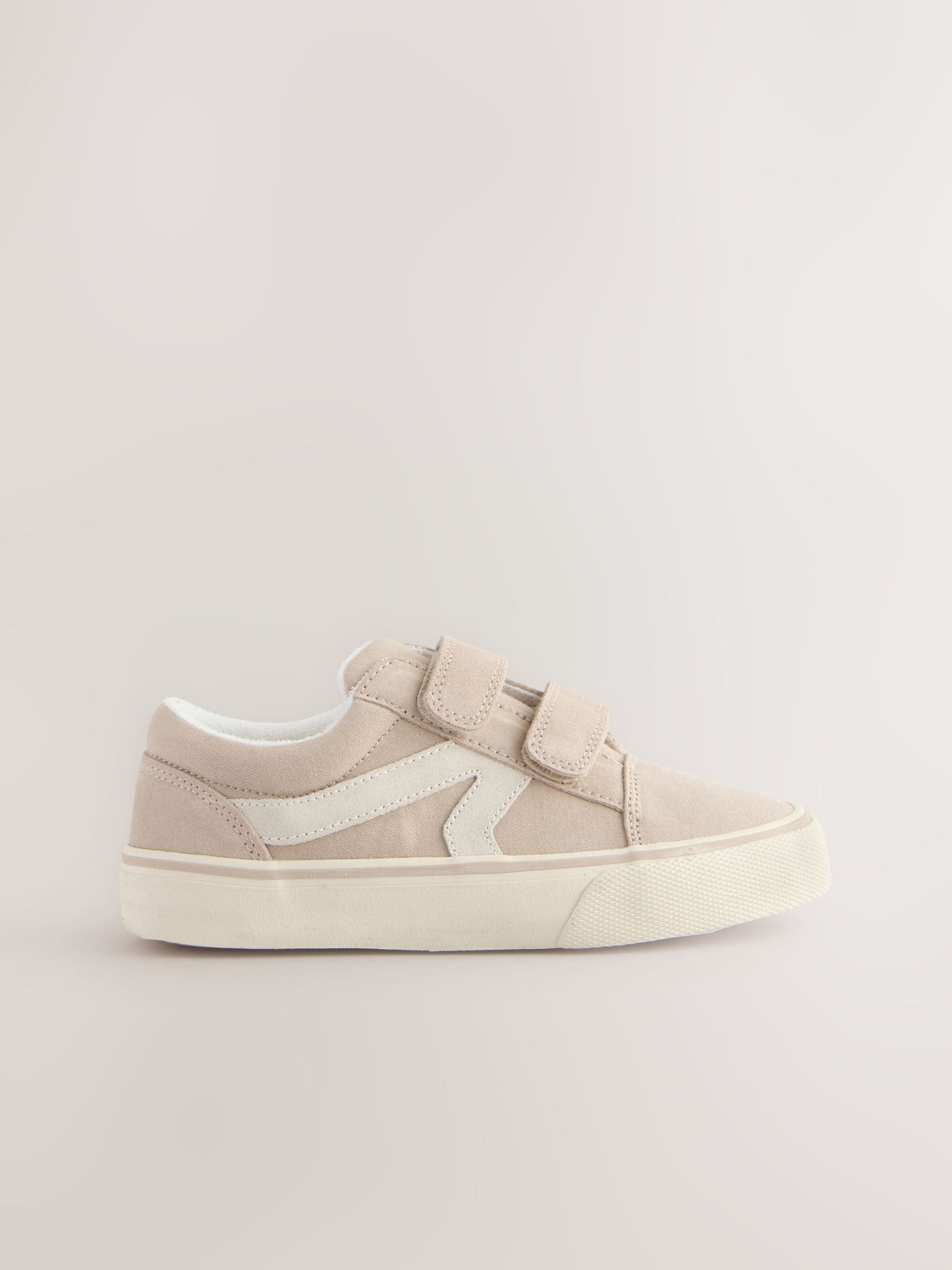 Neutral Wide Fit (G) Touch Fasten Strap Printed Trainers