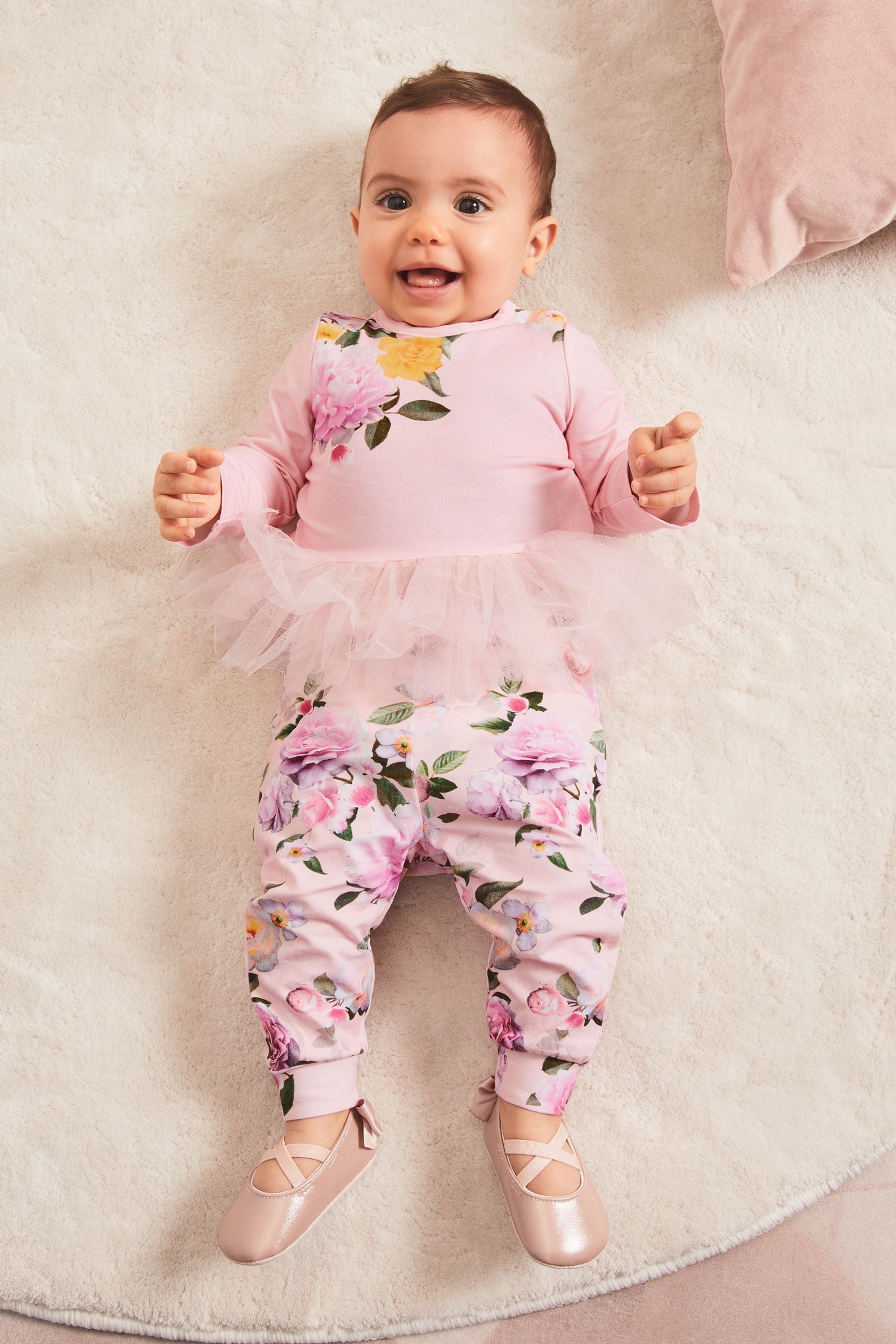 Lipsy Pink Tutu Legging Set (0-6yrs)